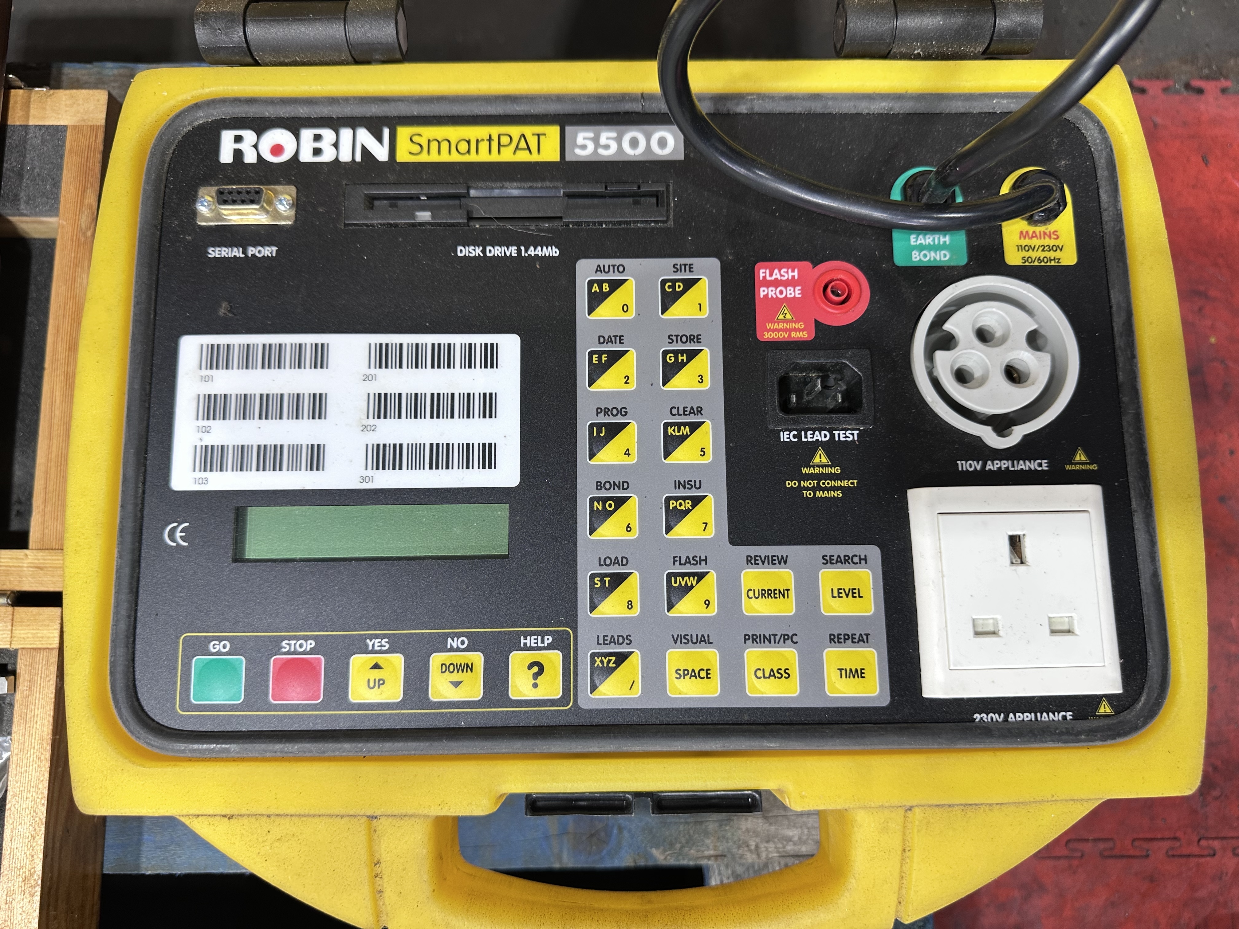 Robin 5500 Smart Pat Tester