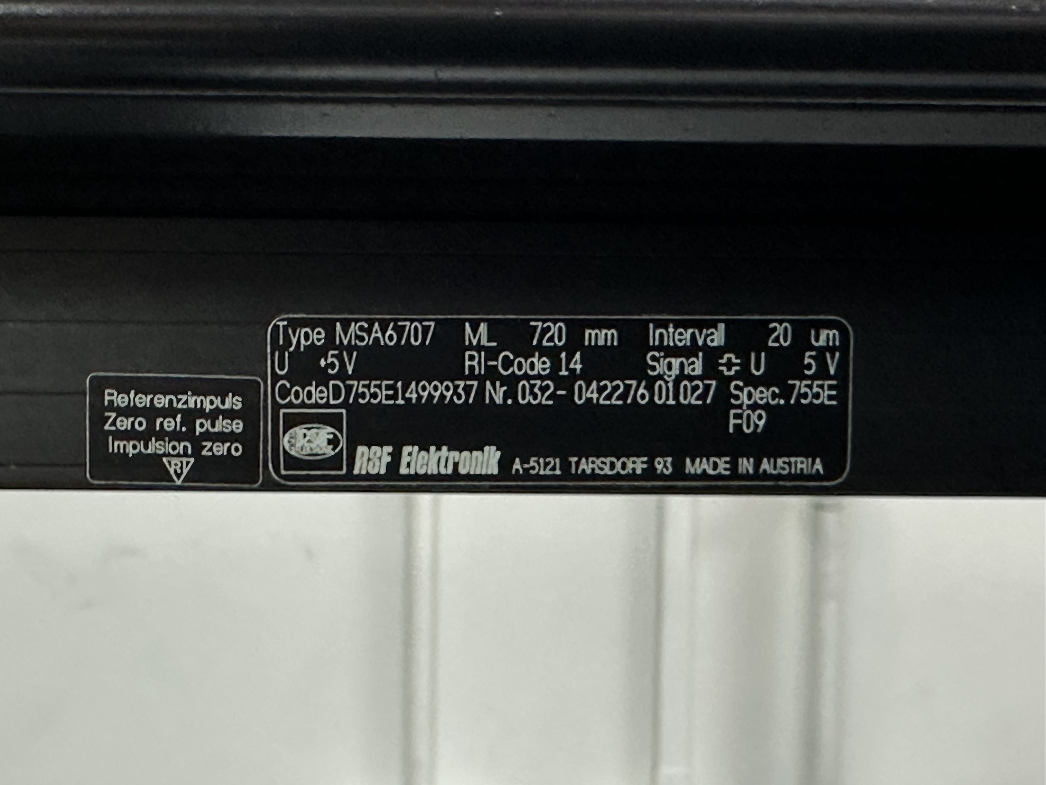 Mistral 0705 Co-ordinate Measuring Machine. (1997)