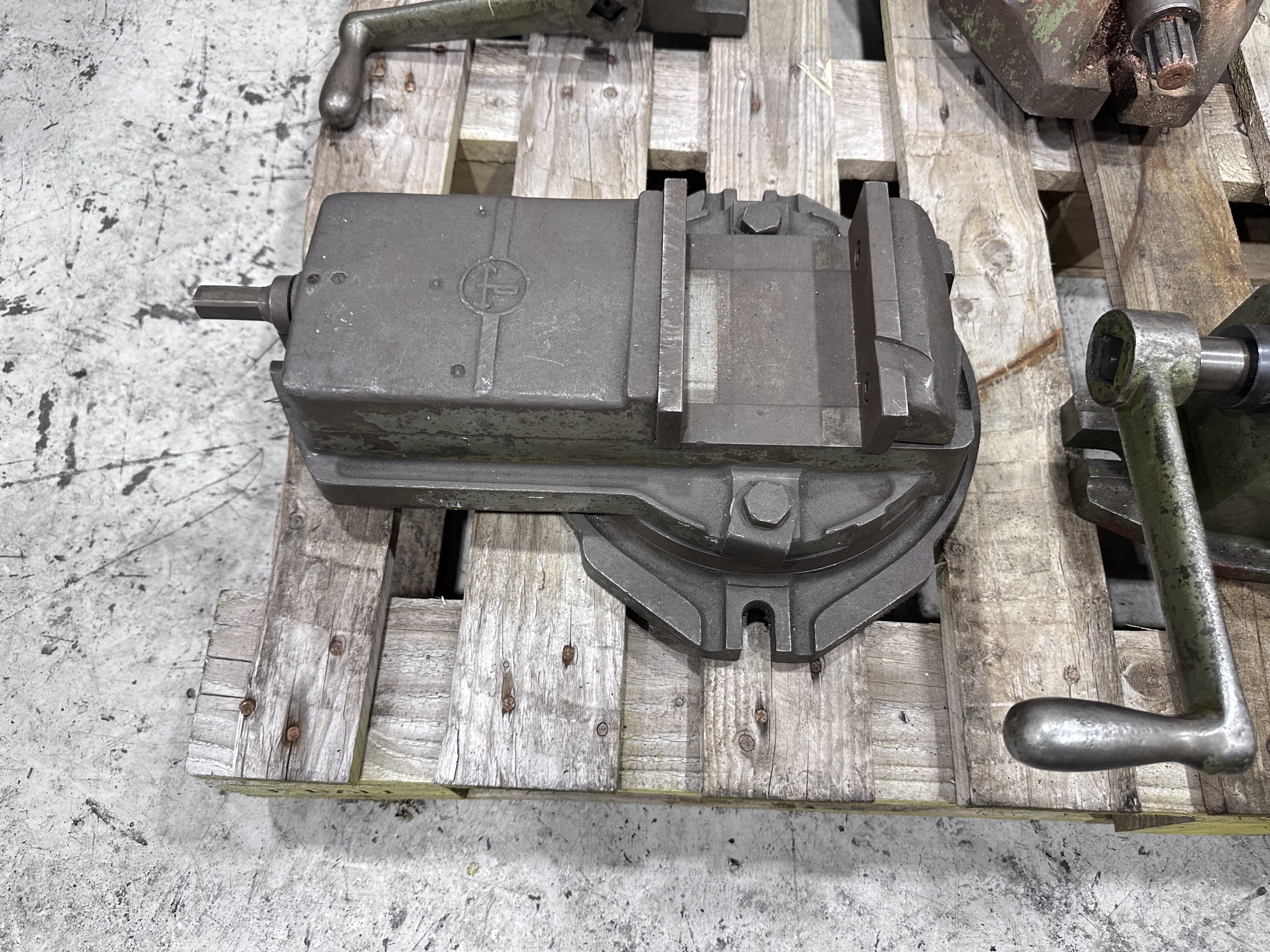 3 x 8" Machine Vices, 1 x 7" Machine Vice, 1 x 5" Machine Vice