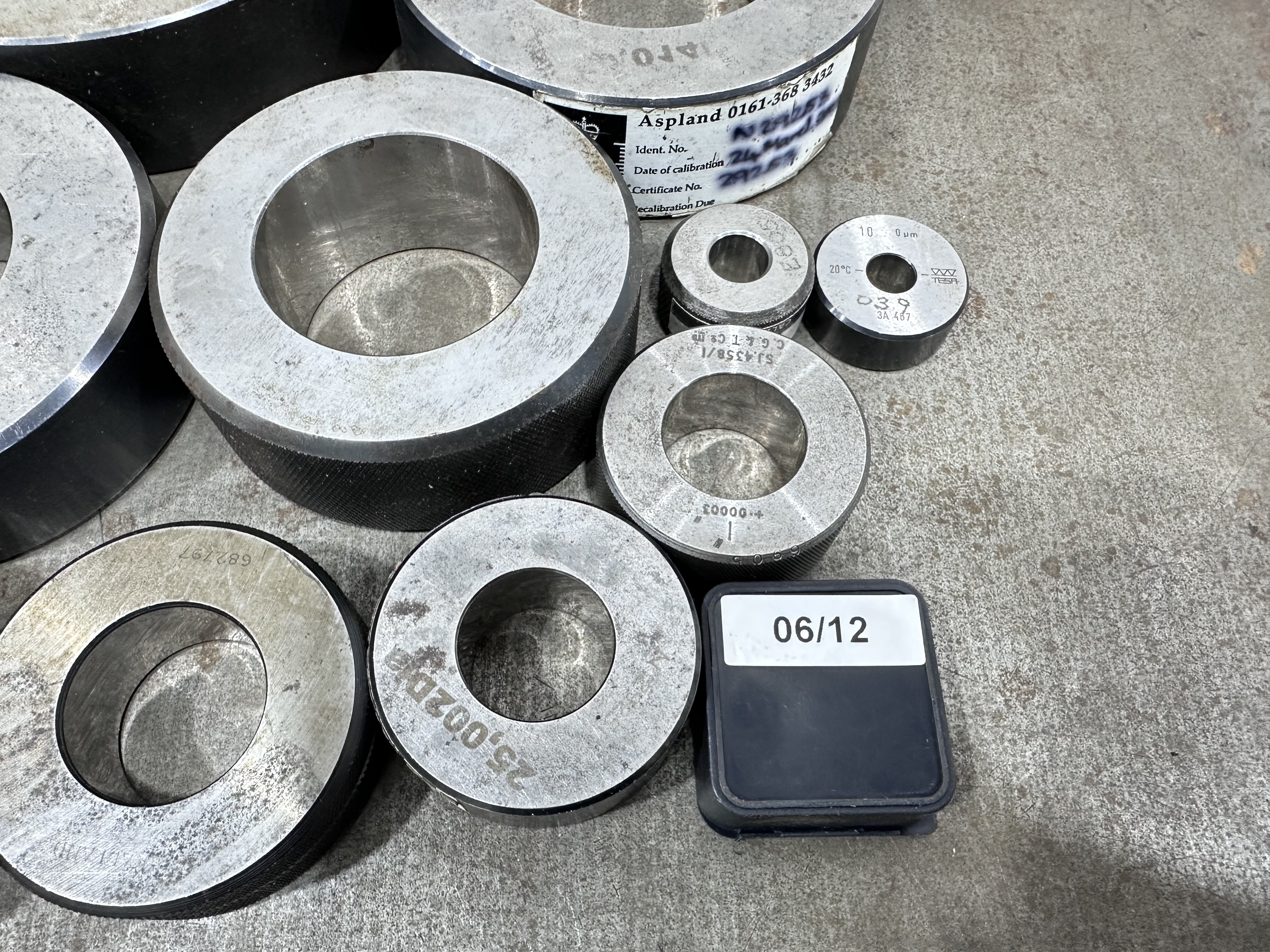 Qty of Setting Rings