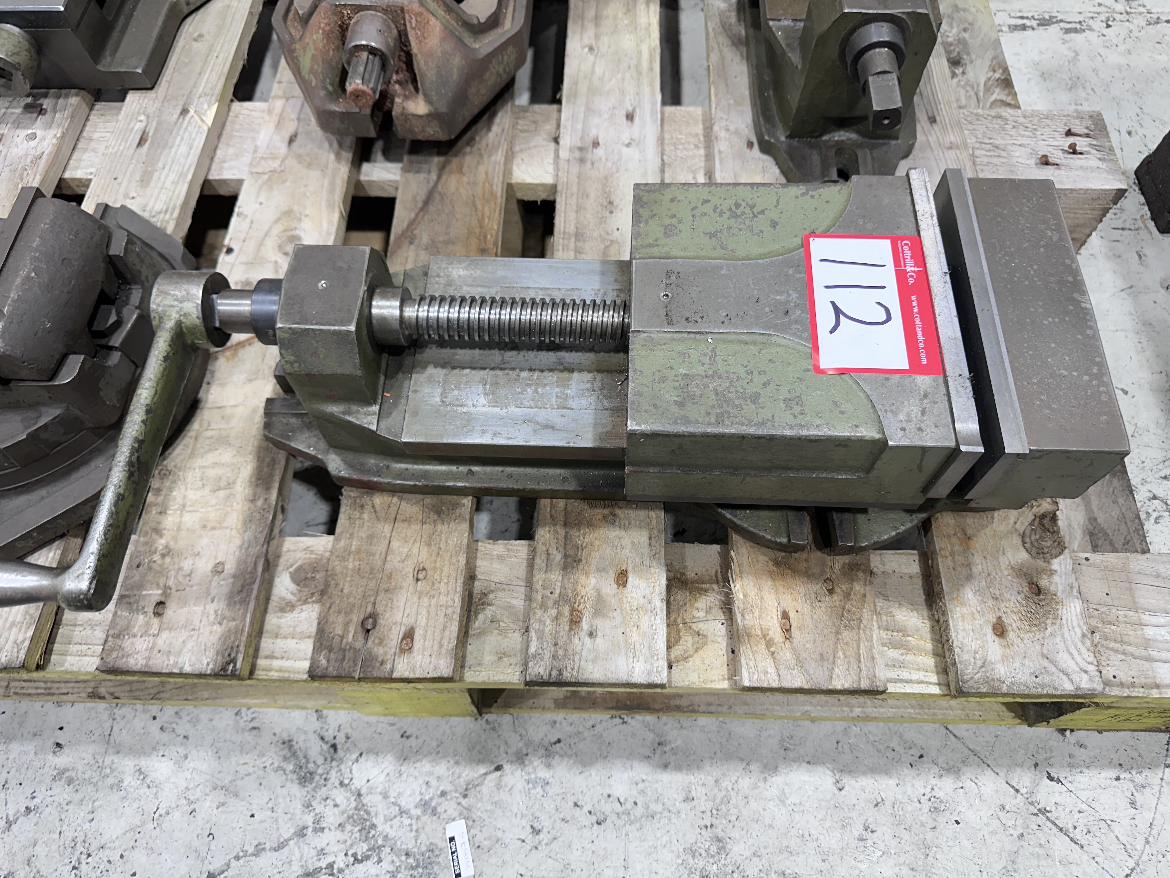 3 x 8" Machine Vices, 1 x 7" Machine Vice, 1 x 5" Machine Vice