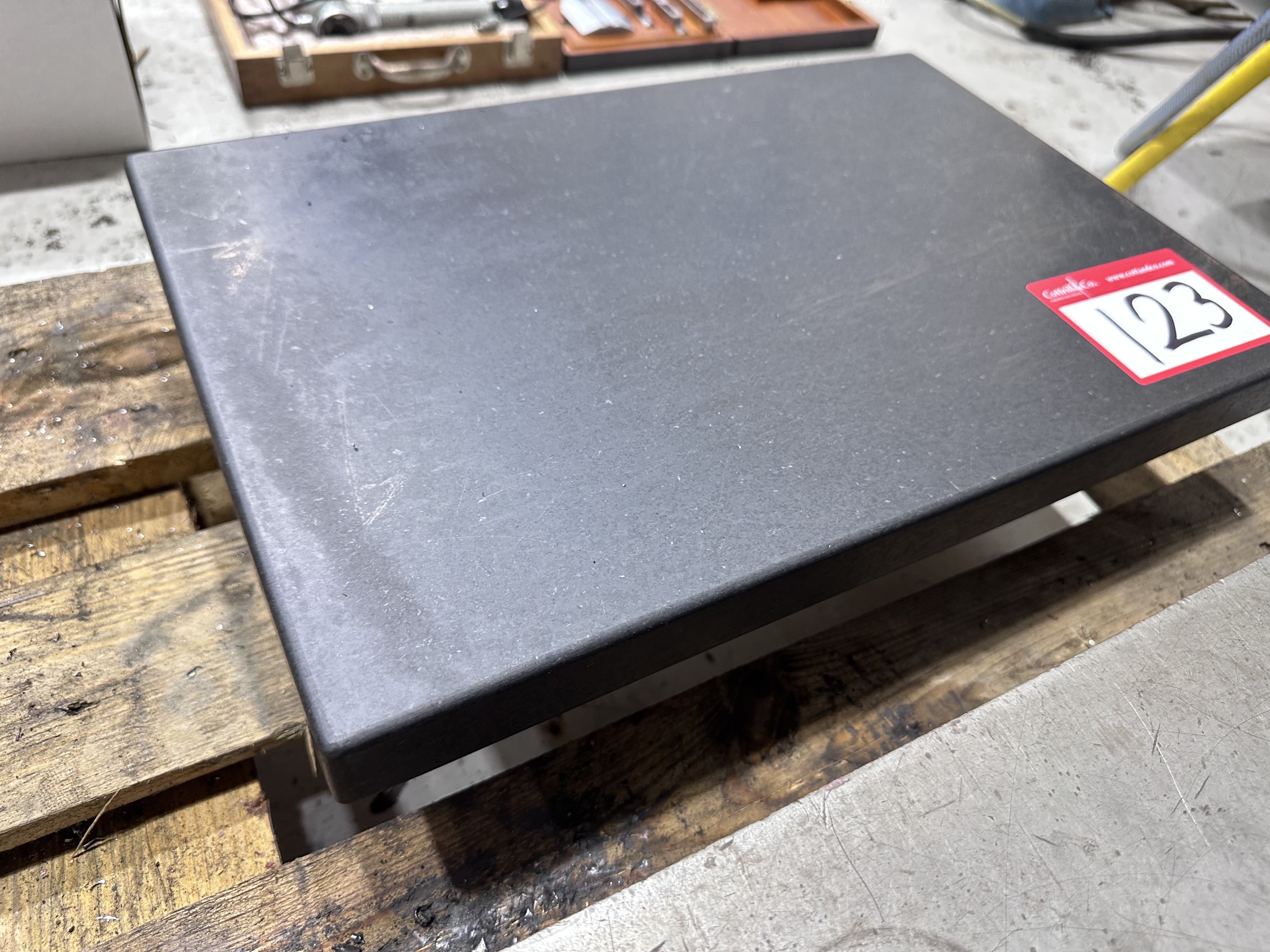 Granite Surface Plate 460mm x 300mm, Steel Plate 460mm x 310mm