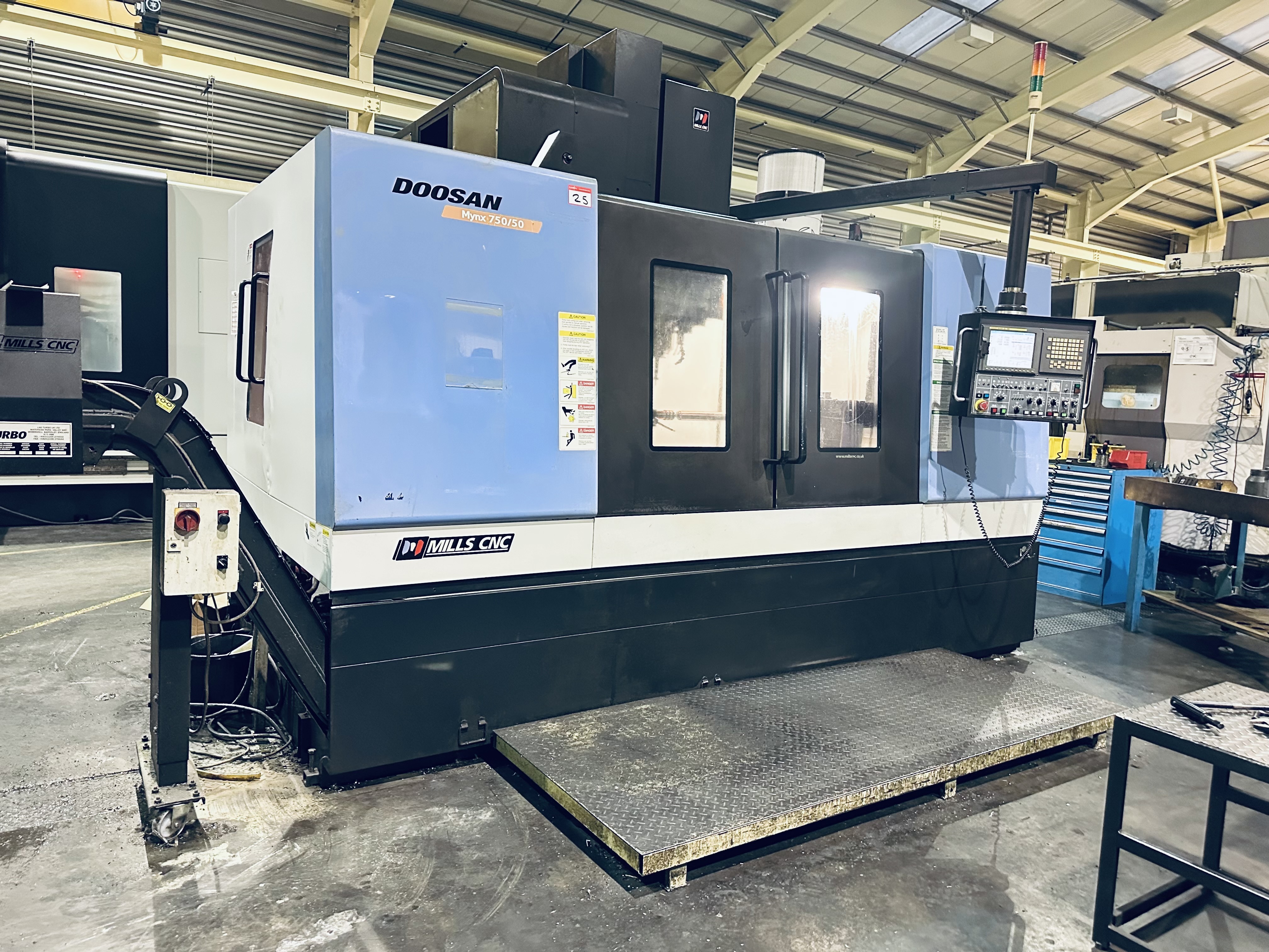 Doosan Mynx 750/50 4 Axis Vertical Machining Centre (2008)