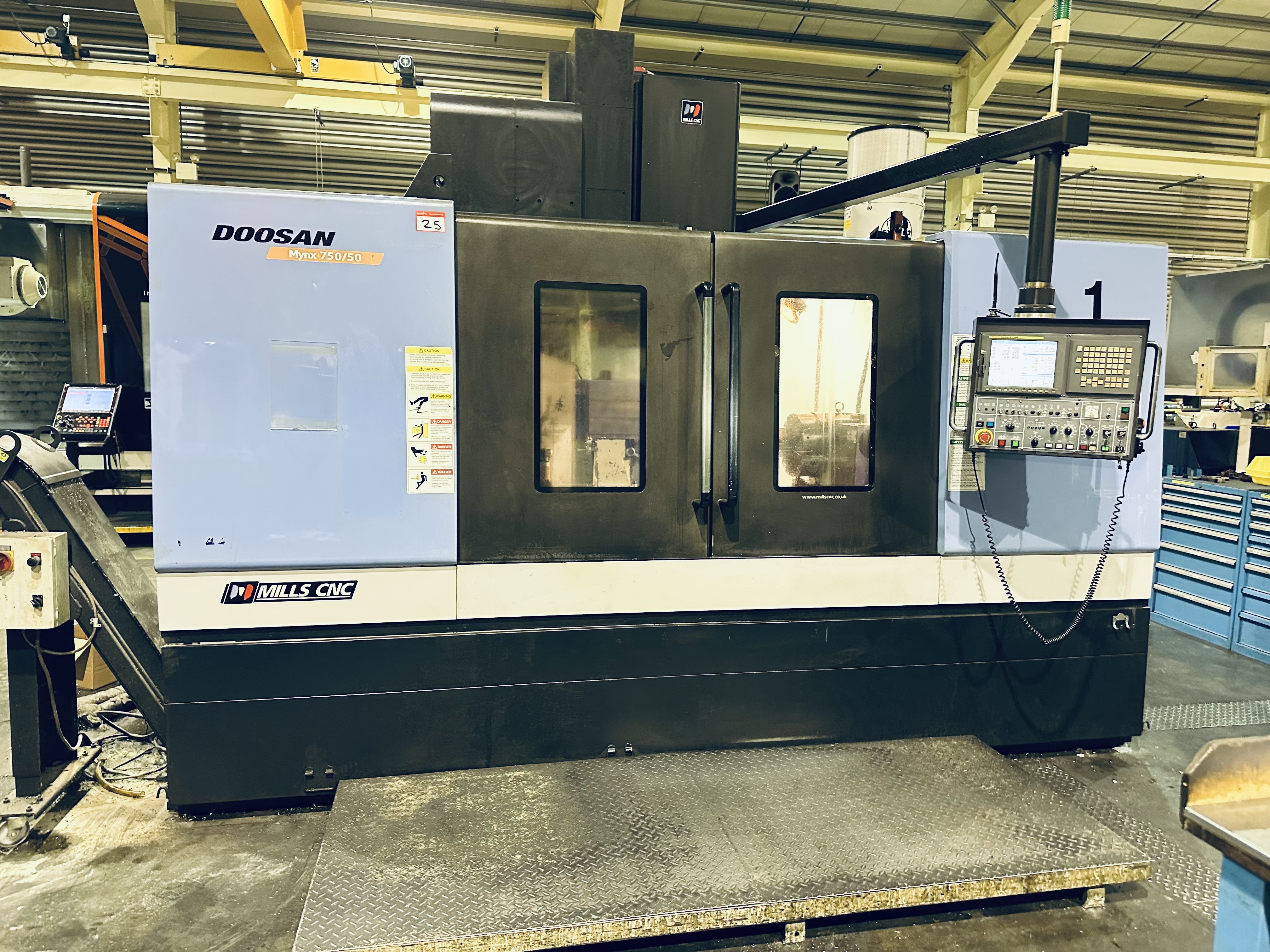 Doosan Mynx 750/50 4 Axis Vertical Machining Centre (2008)
