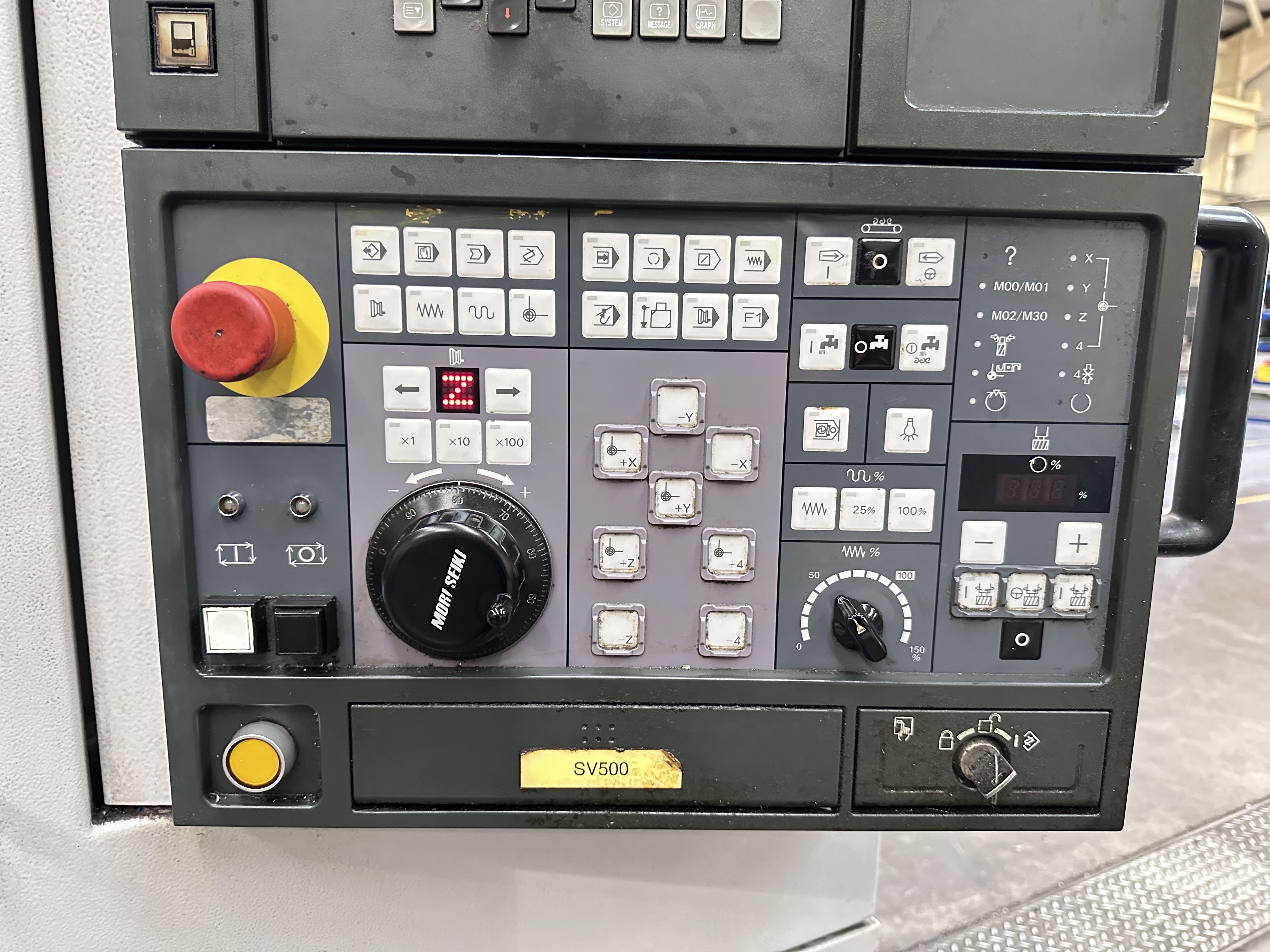 Mori Seiki SV-500/50 4 Axis Vertical Machining Centre 