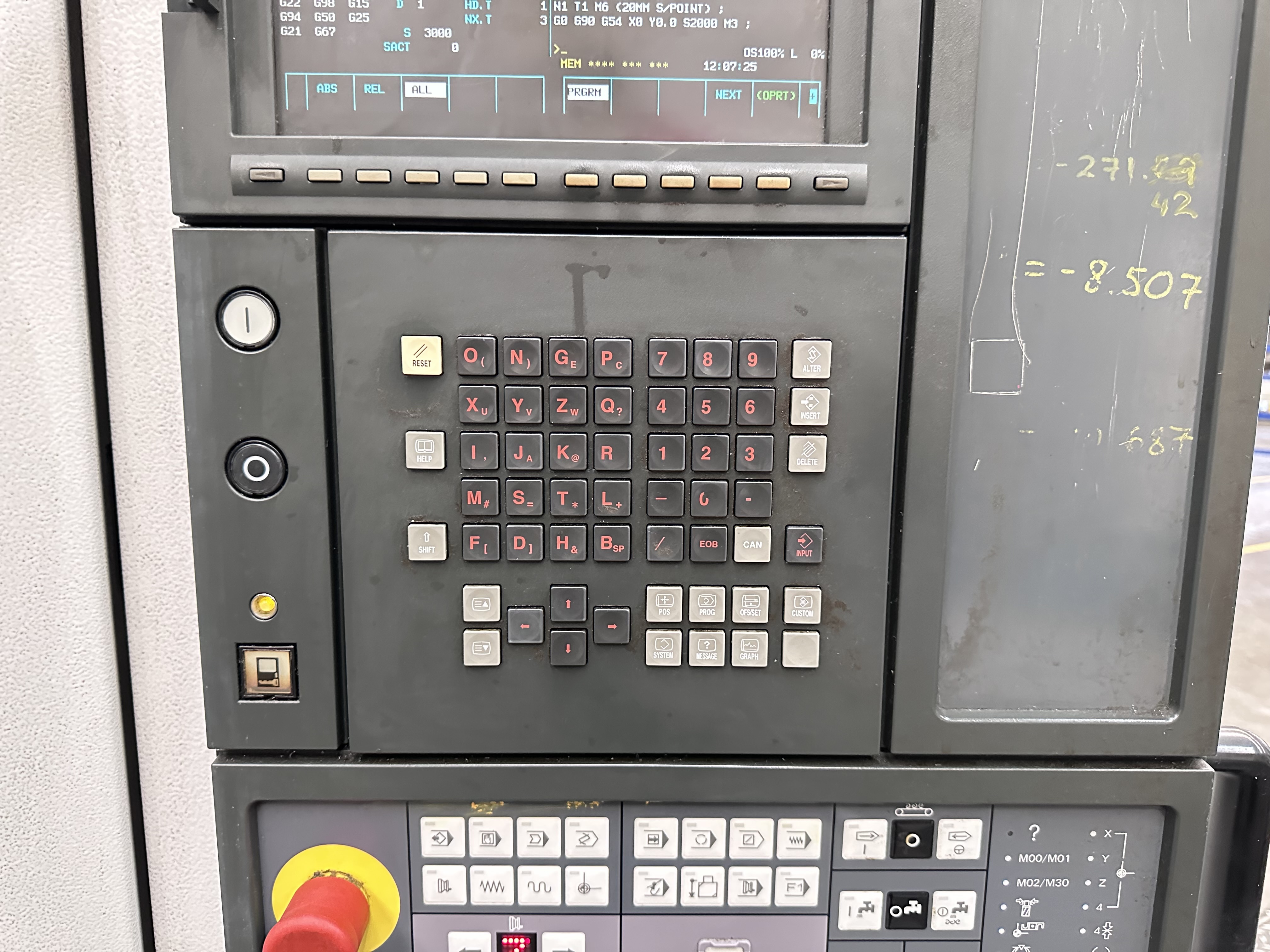 Mori Seiki SV-500/50 4 Axis Vertical Machining Centre 