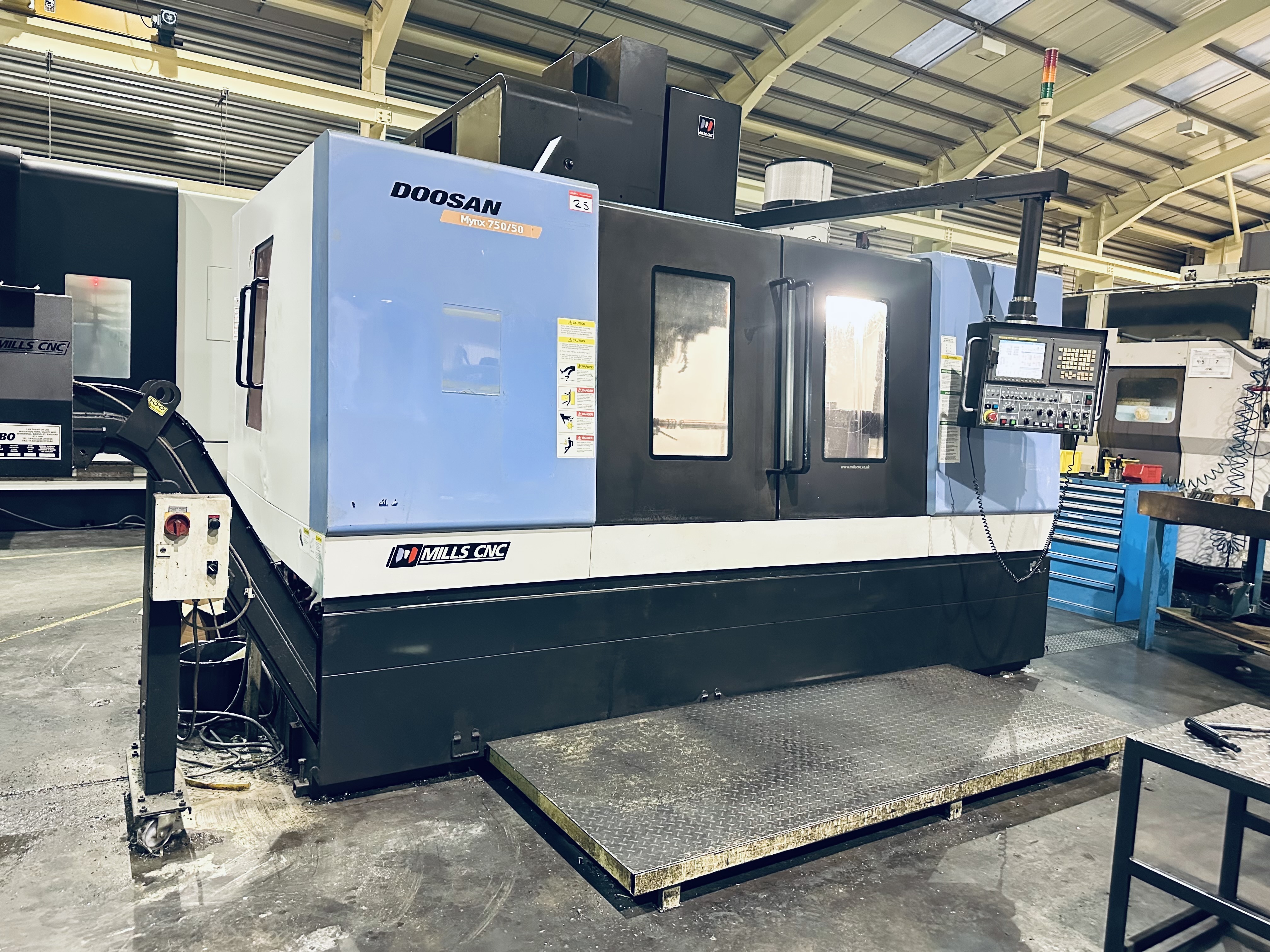 Doosan Mynx 750/50 4 Axis Vertical Machining Centre (2008)