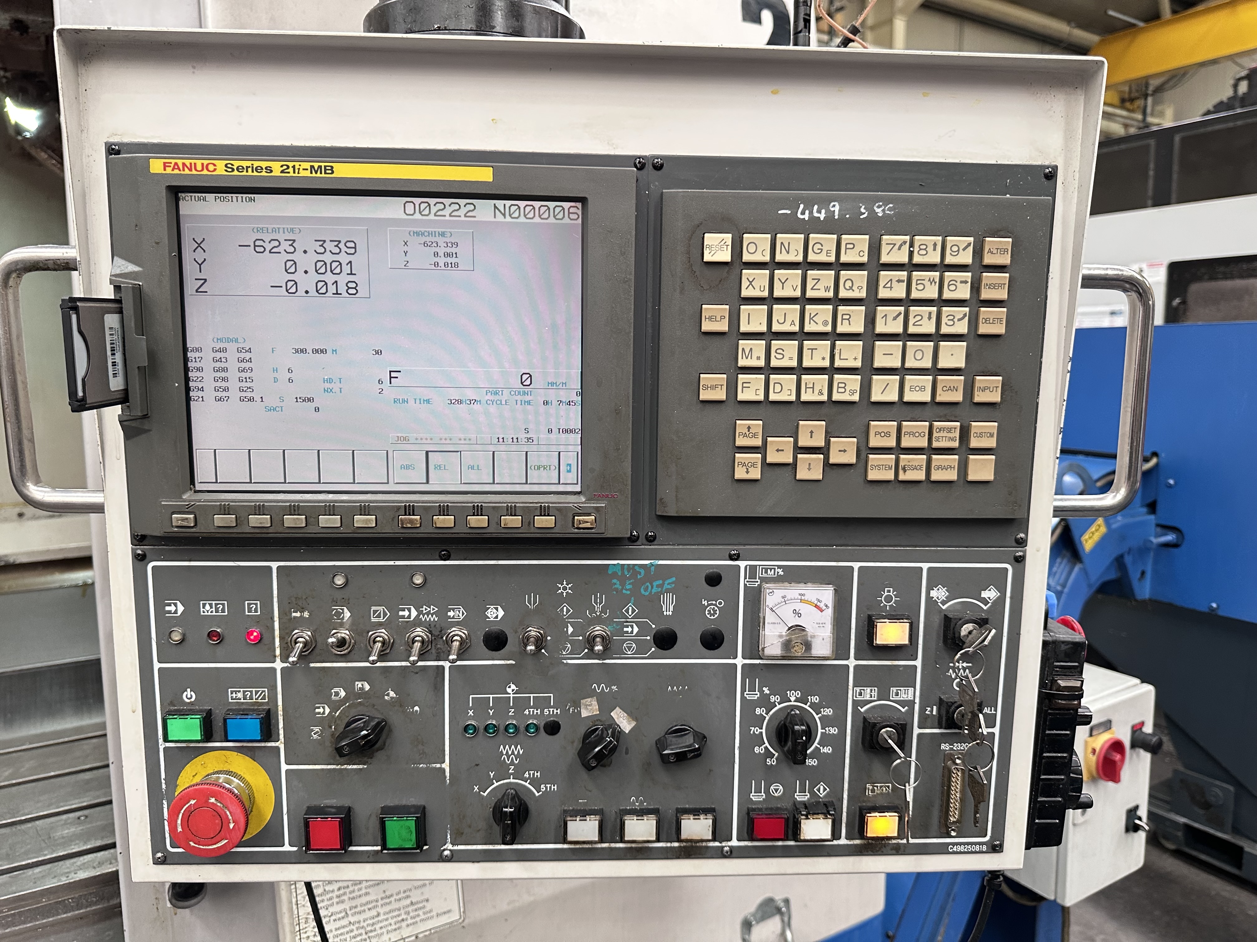 Doosan Daewoo Mynx 540 Vertical Machining Centre (2006)