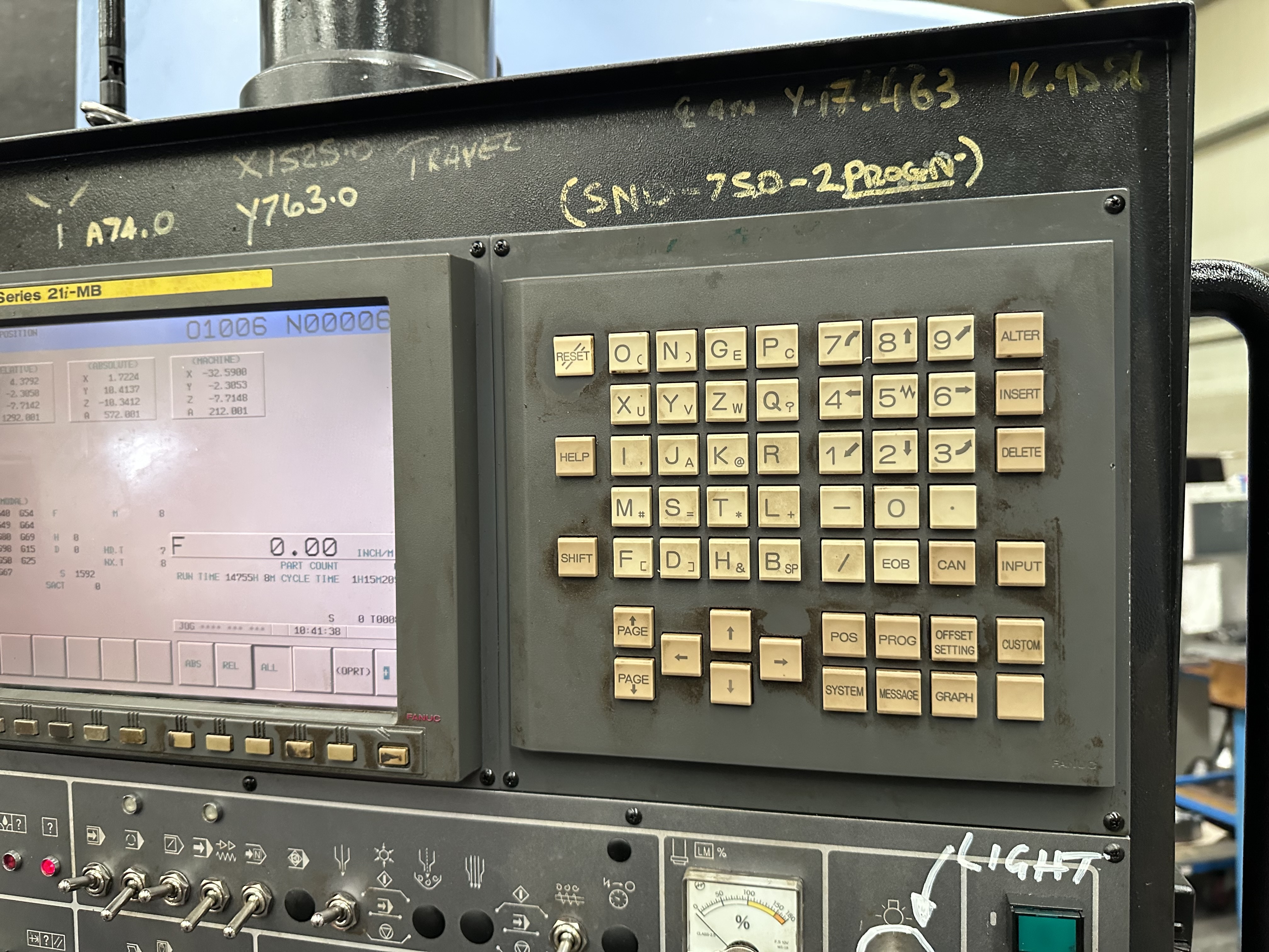 Doosan Mynx 750/50 4 Axis Vertical Machining Centre (2008)