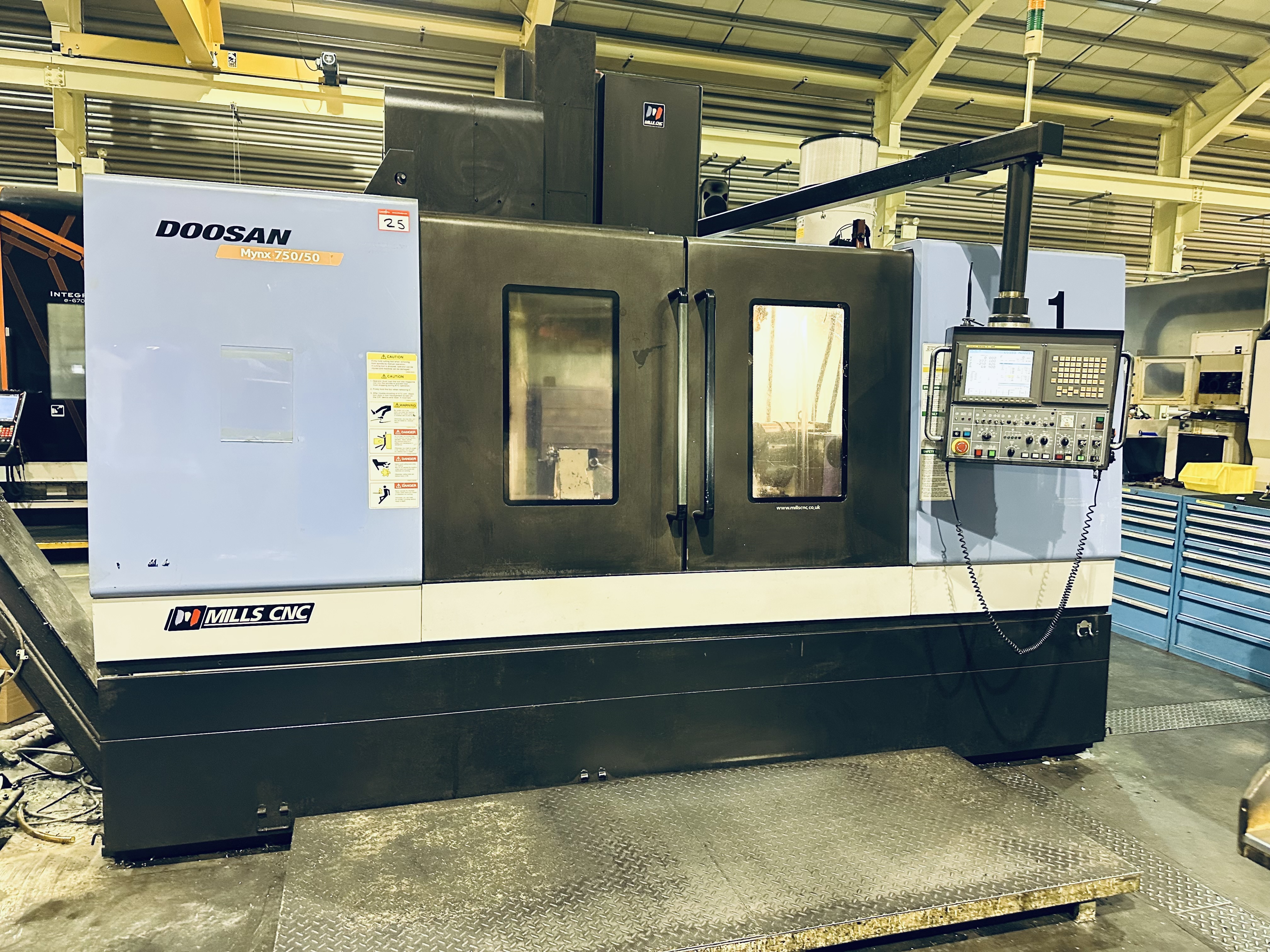 Doosan Mynx 750/50 4 Axis Vertical Machining Centre (2008)