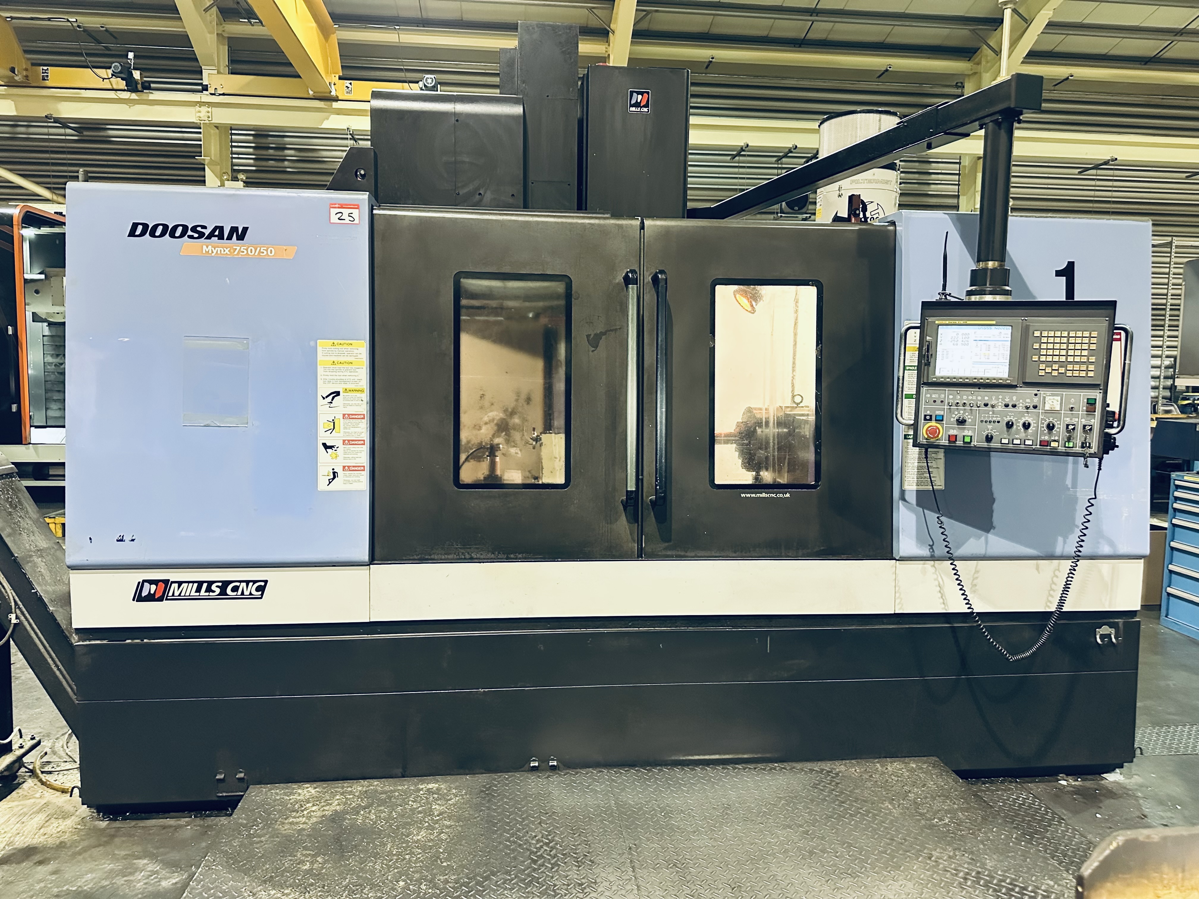 Doosan Mynx 750/50 4 Axis Vertical Machining Centre (2008)