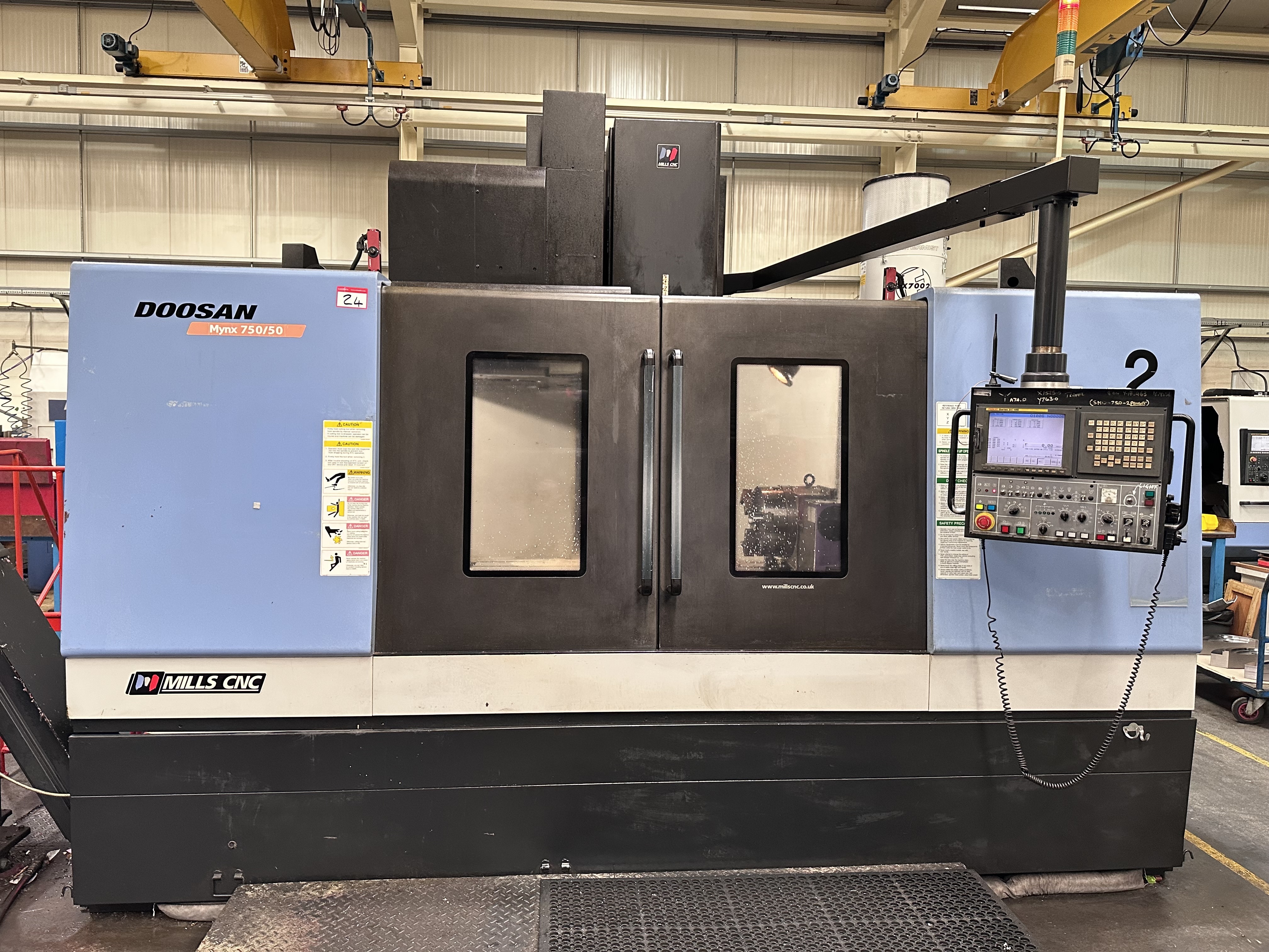 Doosan Mynx 750/50 4 Axis Vertical Machining Centre (2008)