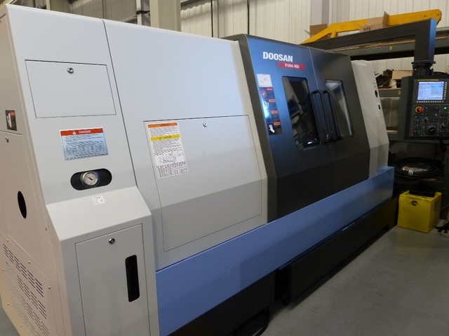 Doosan Puma 400B 2-Axis Heavy Duty CNC Turning Centre with Fanuc 32i Control