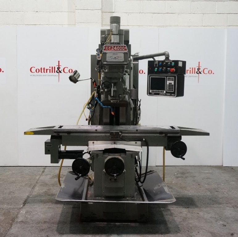 XYZ 4000 CNC Milling Machine with ProtoTrak MX2 Control