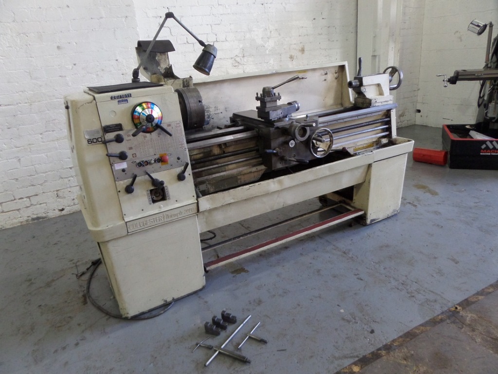 Colchester Triumph 2000 Gap Bed Lathe