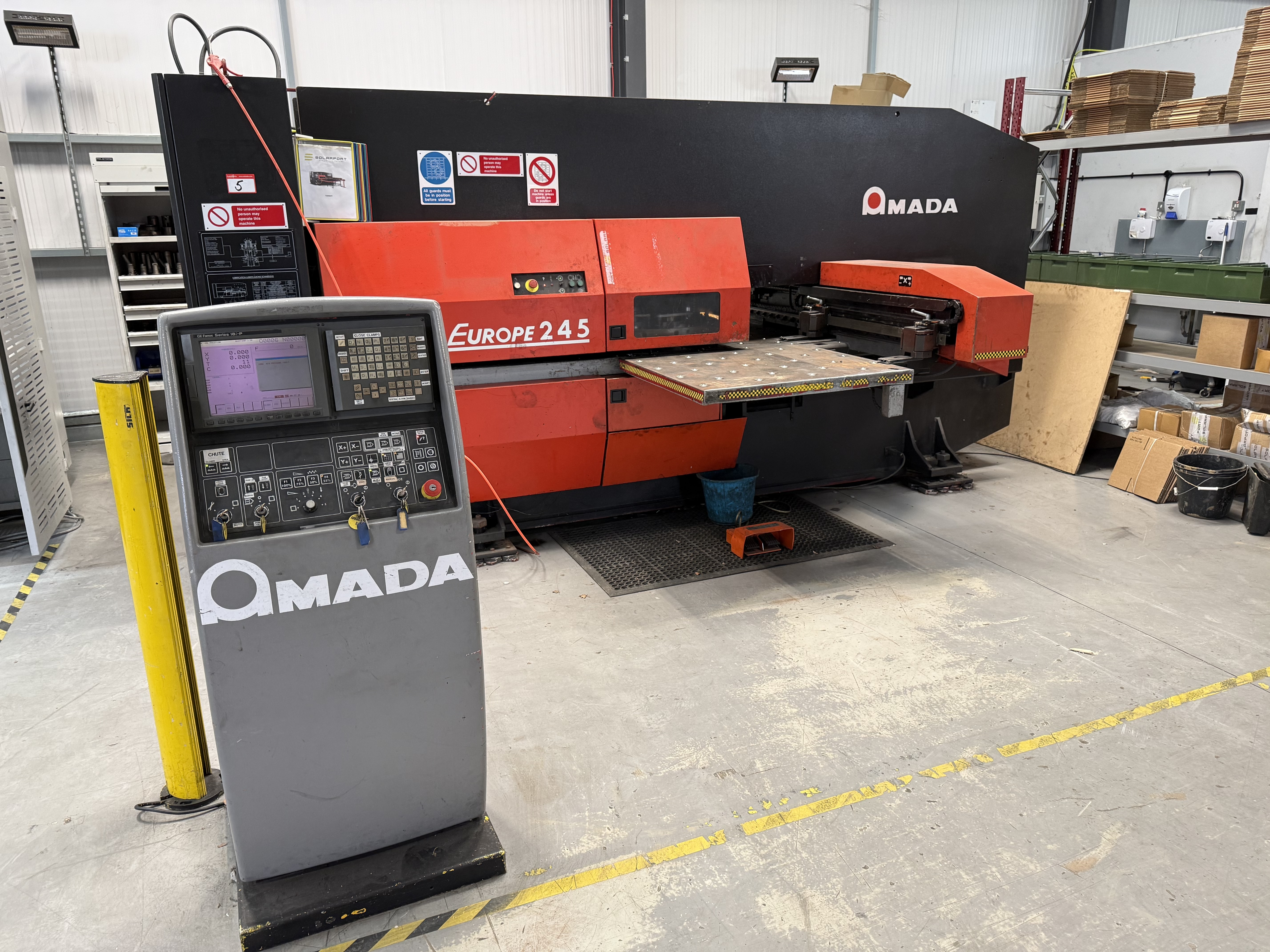 Amada Europe 245 CNC Turret Punch (1999)