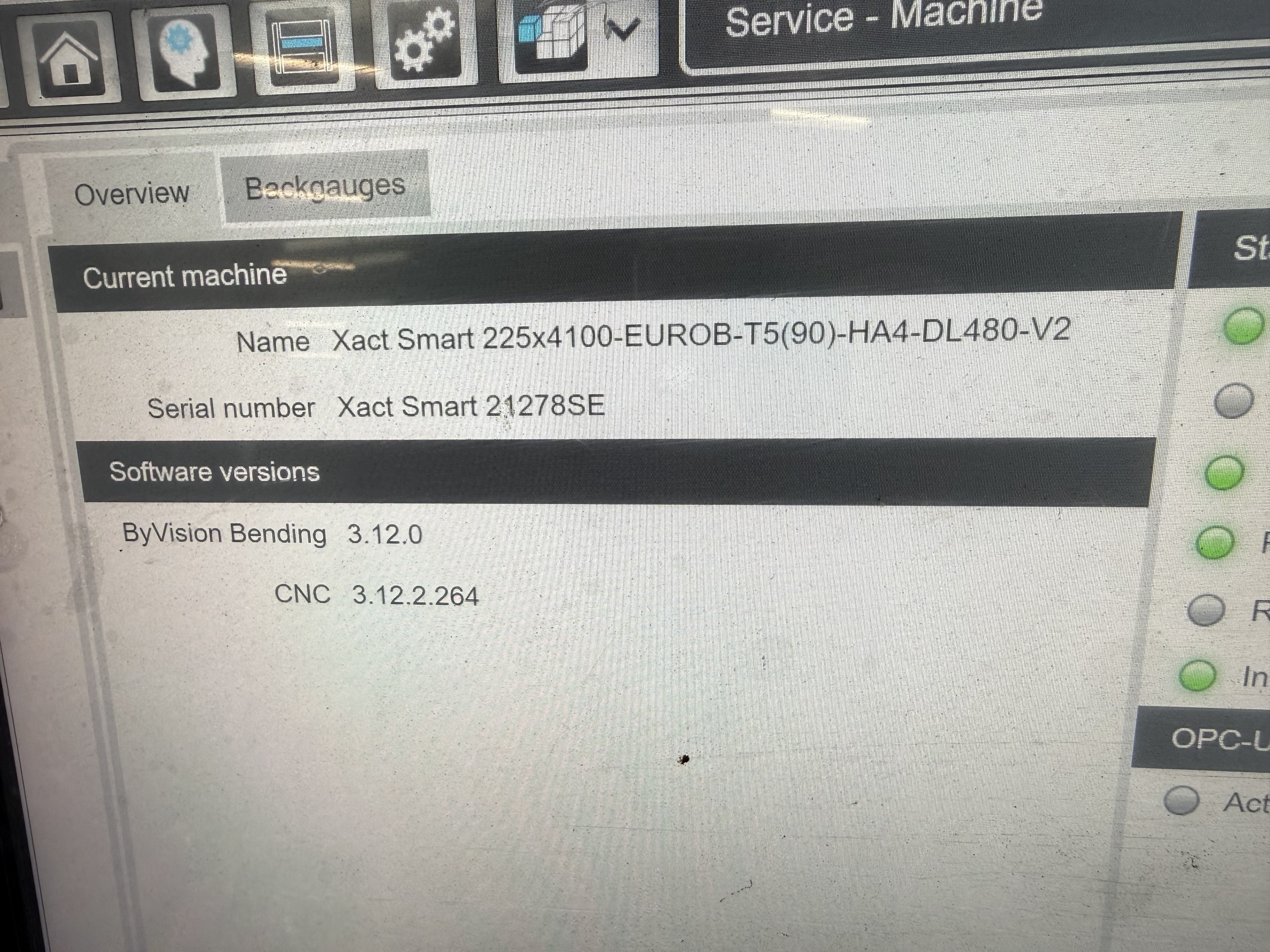 Bystronic Xact Smart 225/4100 Hydraulic Press Brake (2021)