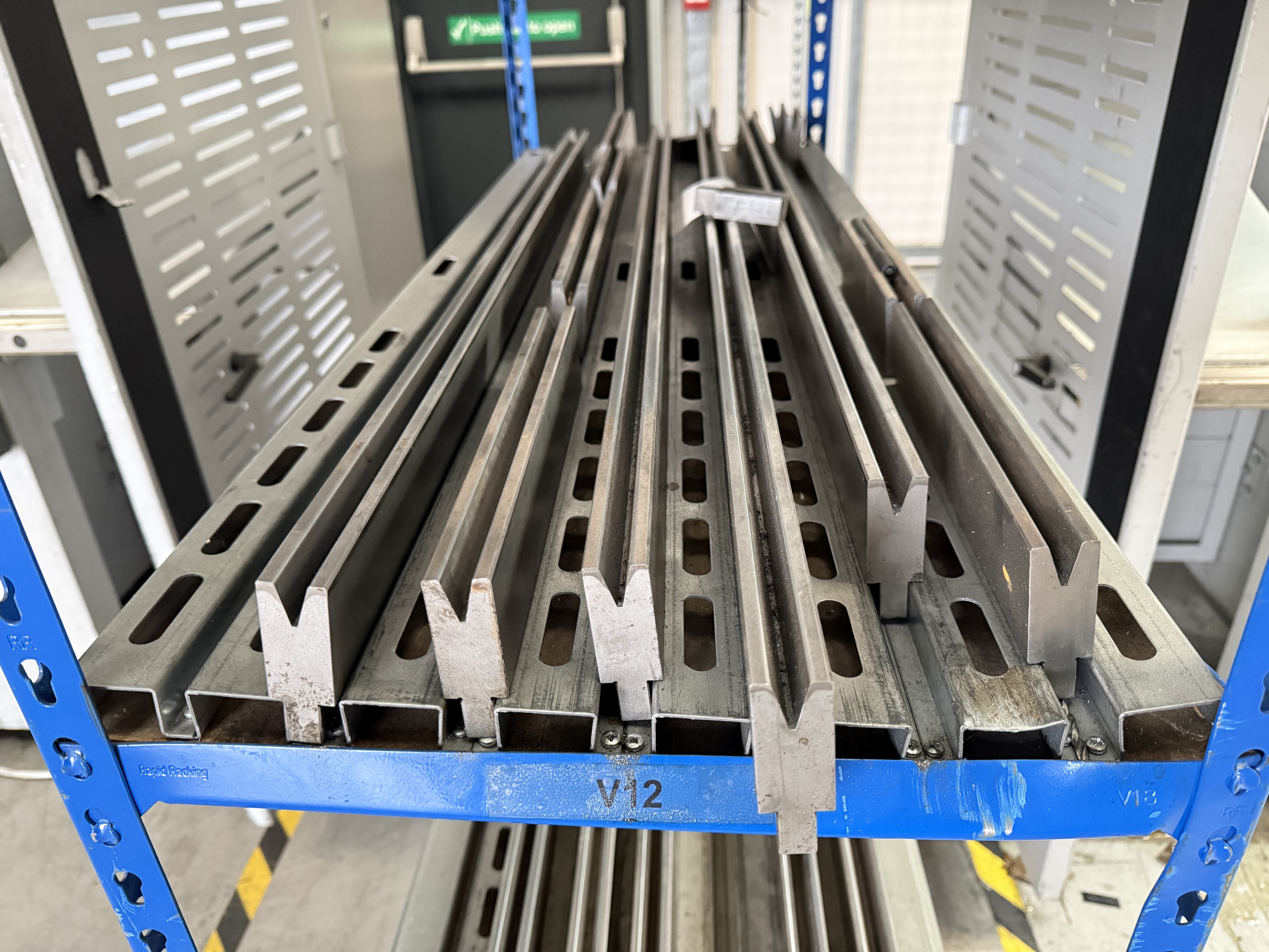 Qty of V12, V16 & V20 Tooling as lotted