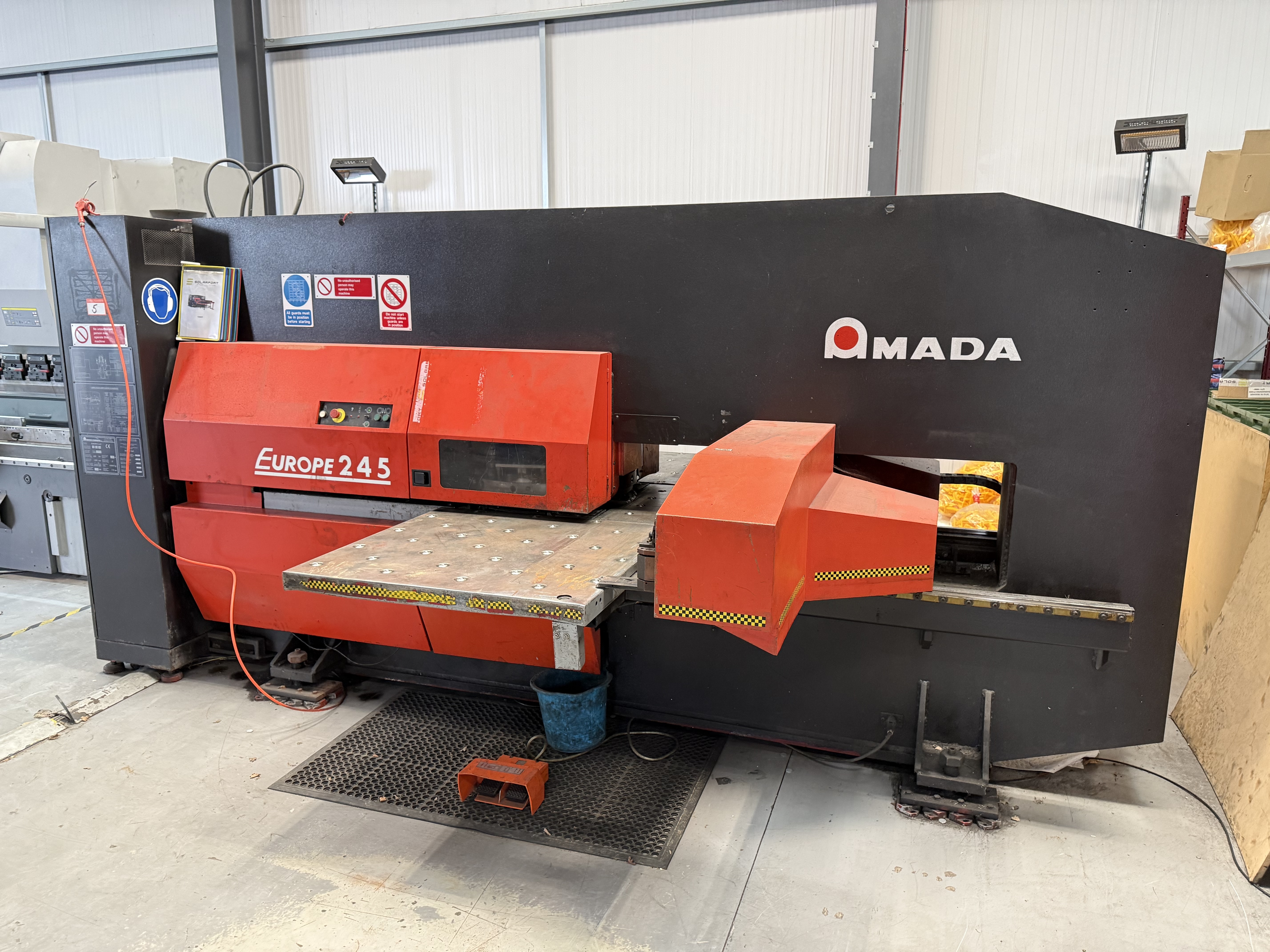 Amada Europe 245 CNC Turret Punch (1999)