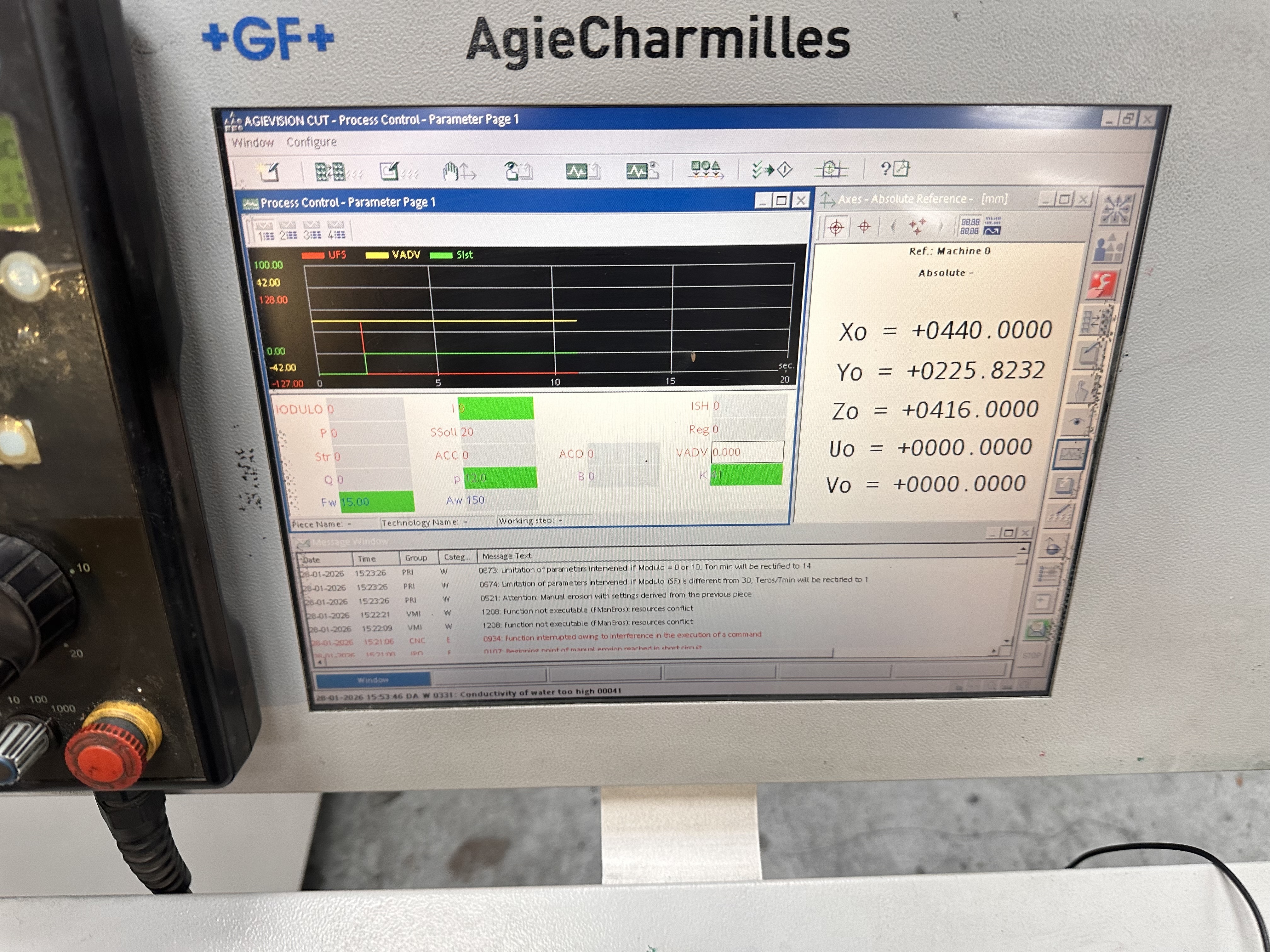 GF Agie Charmilles AC Progress V4 CNC Wire Cut EDM (2008)
