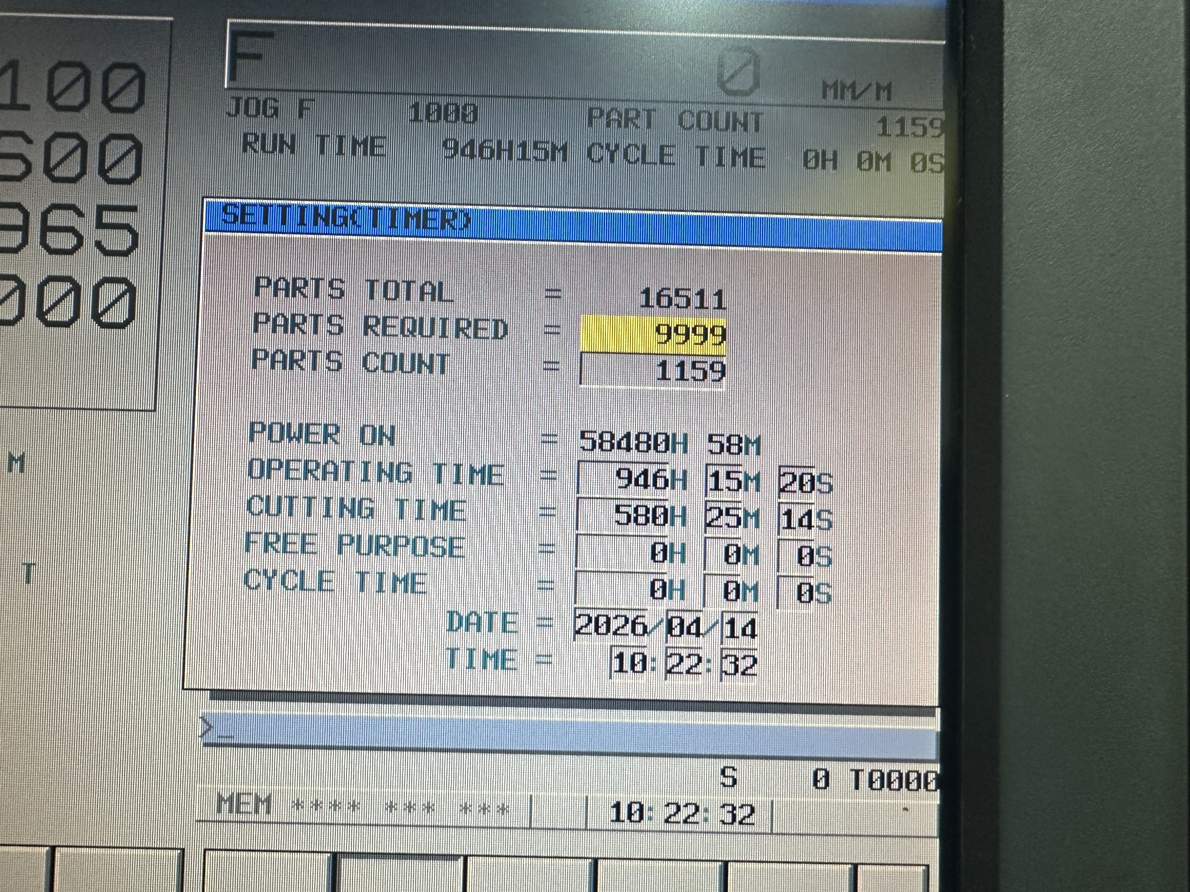 Doosan Mecatec S550LM Slant Bed CNC Lathe (2004)