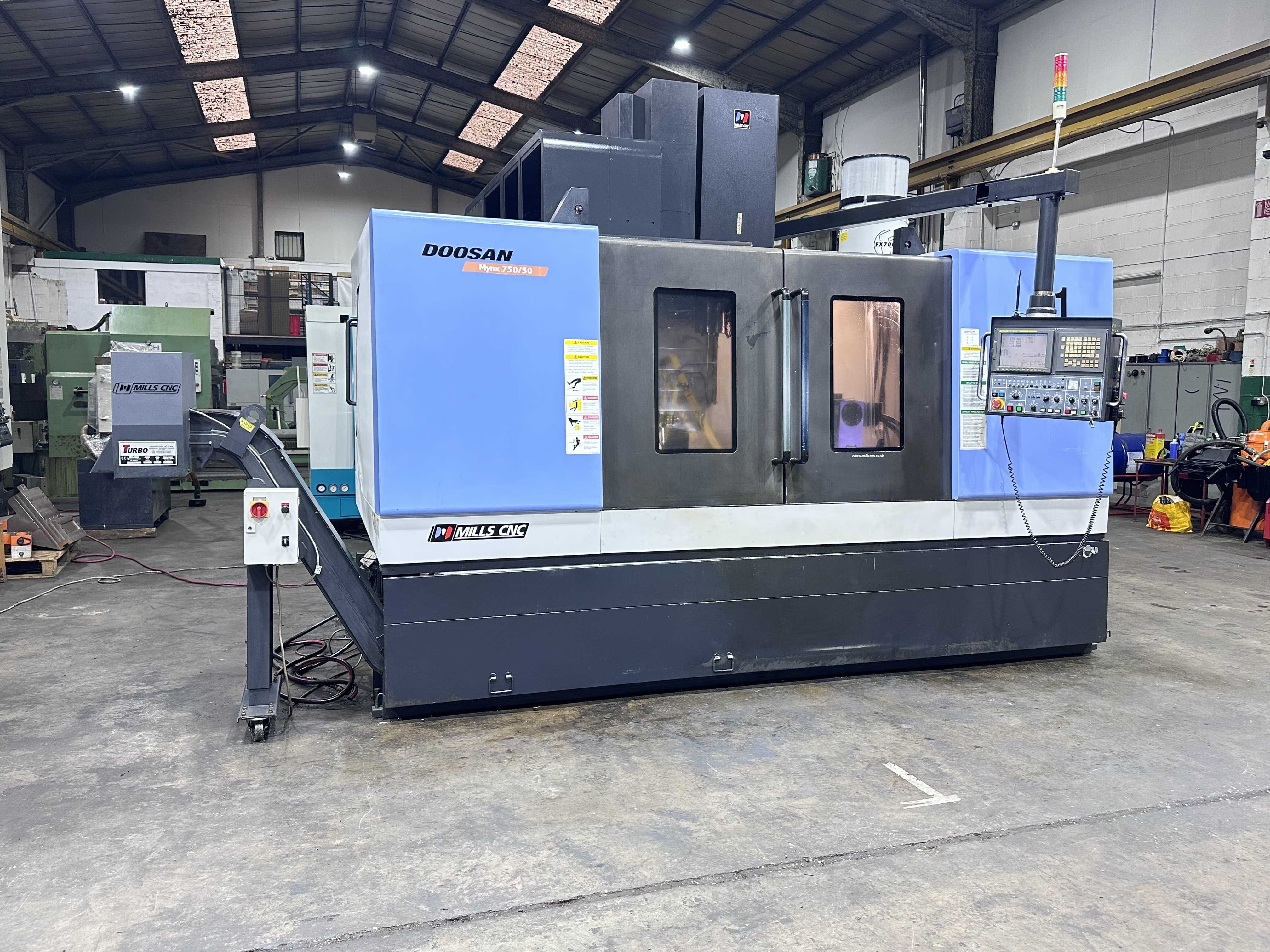 Doosan Mynx 750/50 4 Axis Vertical Machining Centre (2009)