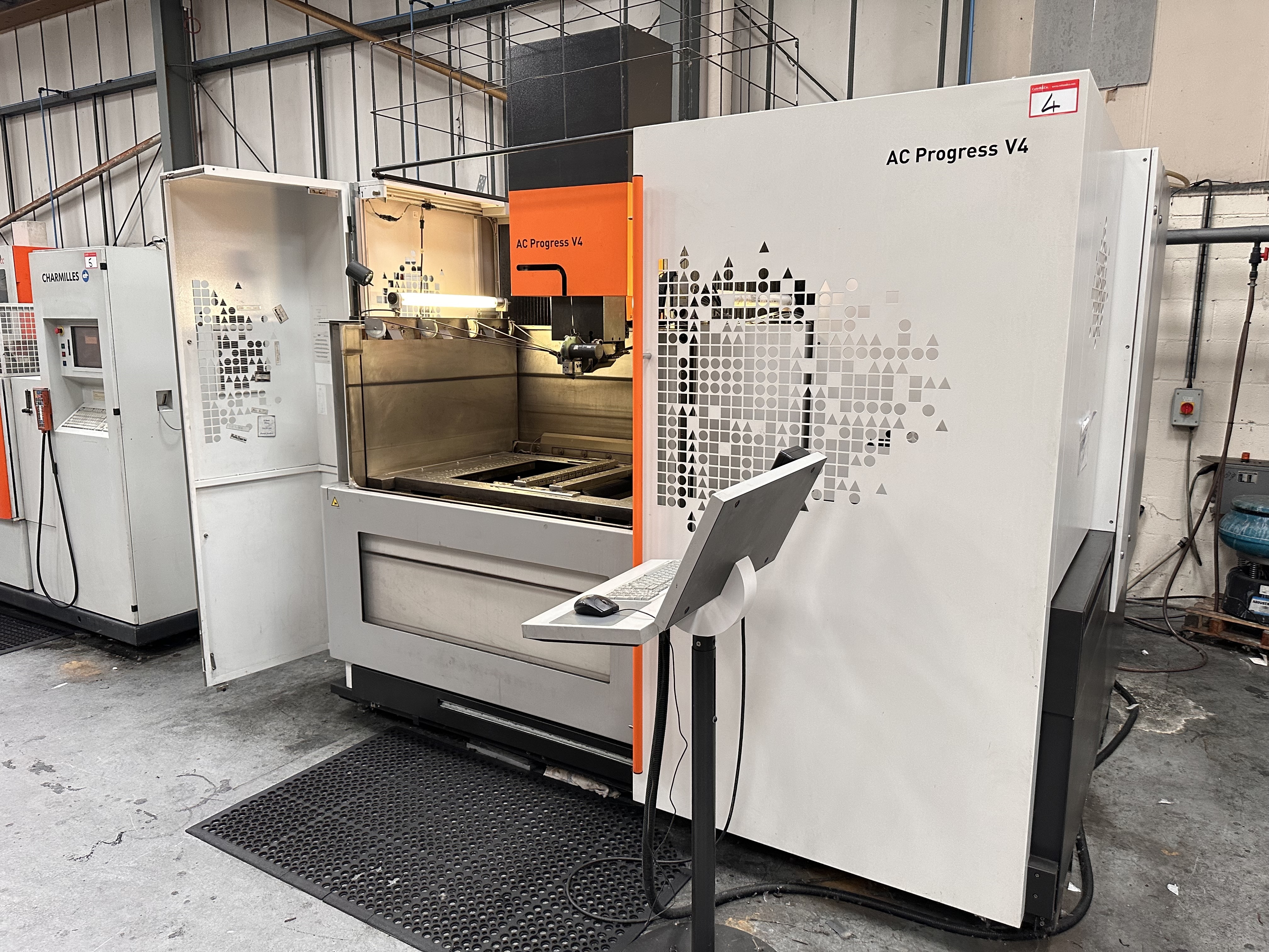 GF Agie Charmilles AC Progress V4 CNC Wire Cut EDM (2008)