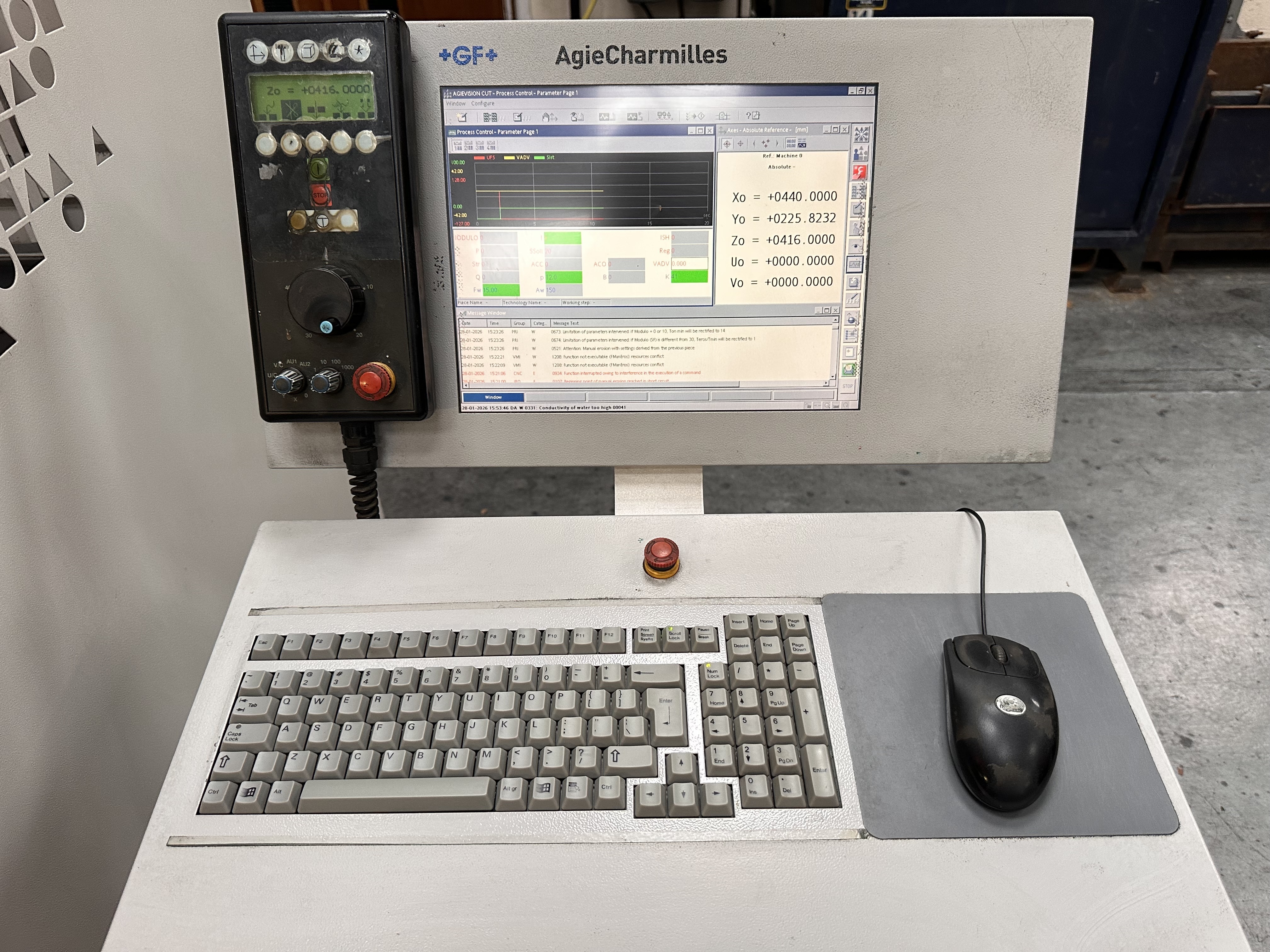 GF Agie Charmilles AC Progress V4 CNC Wire Cut EDM (2008)