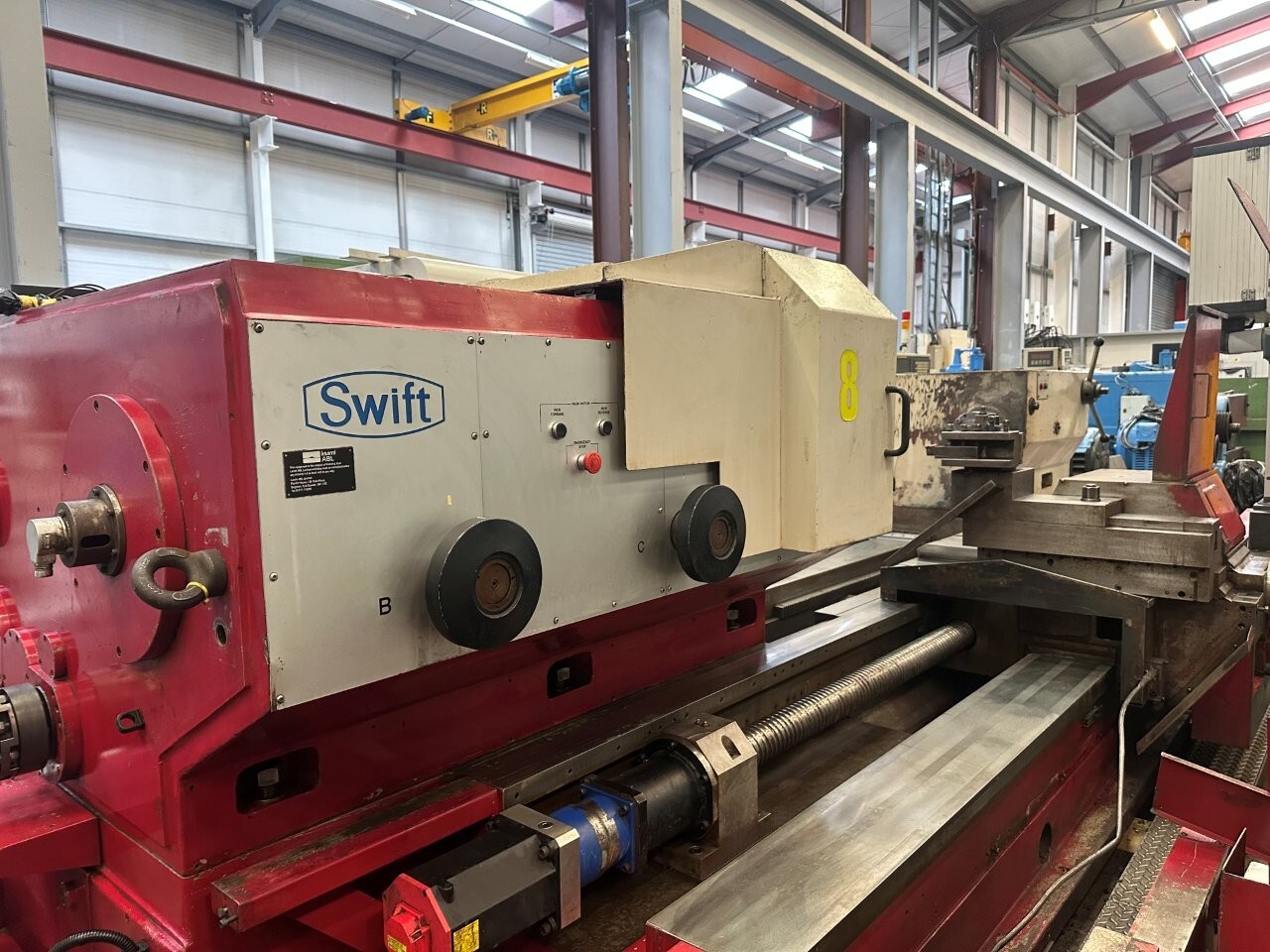 Swift L6500 x 3000mm CNC Roll Lathe (2007)