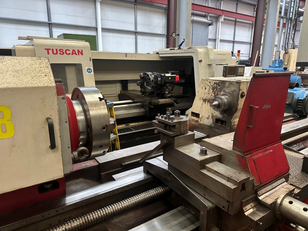 Swift L6500 x 3000mm CNC Roll Lathe (2007)