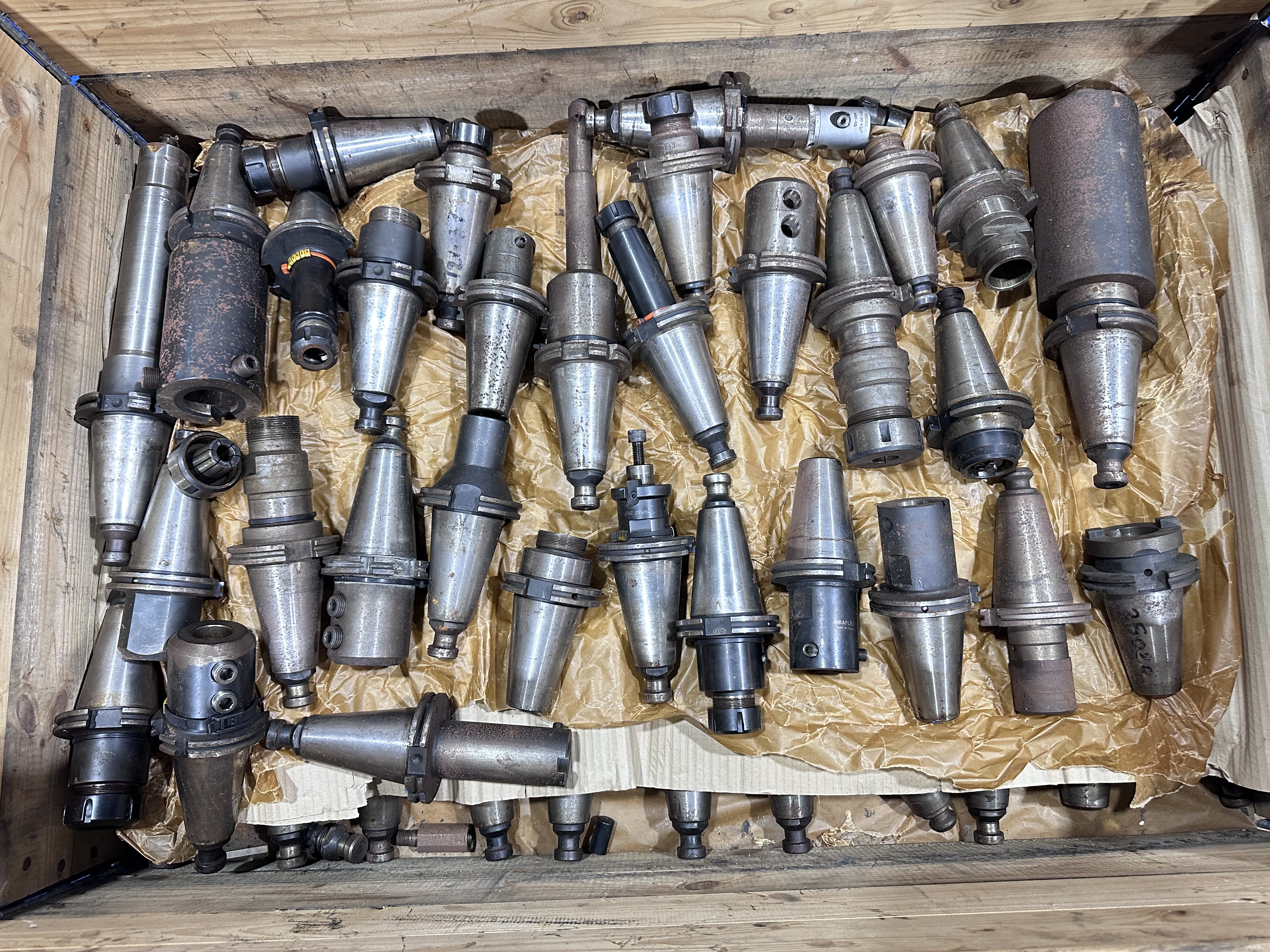 Large Qty of CAT50 Tooling