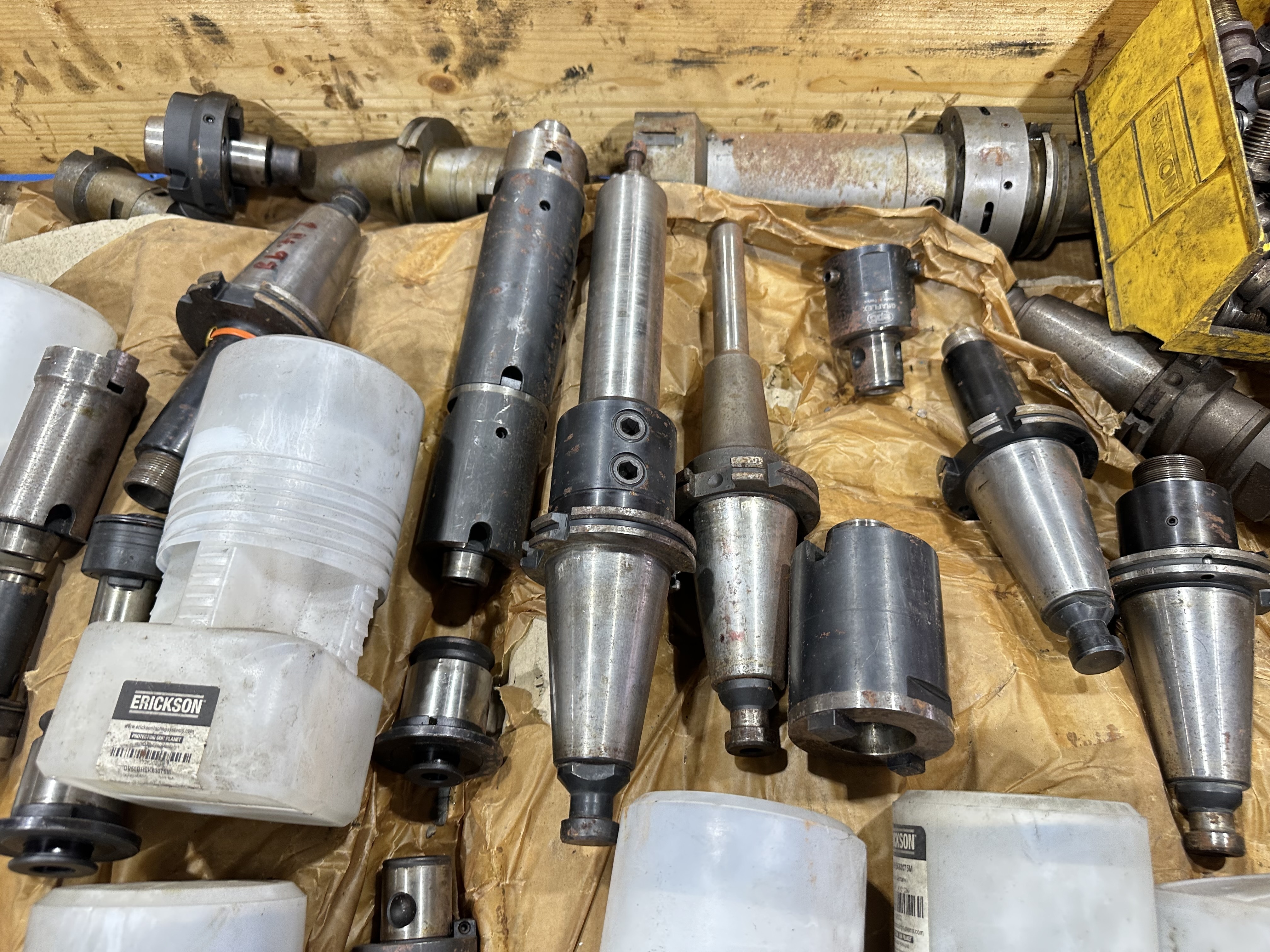 Various Used CAT50 Back End Spindle Tooling