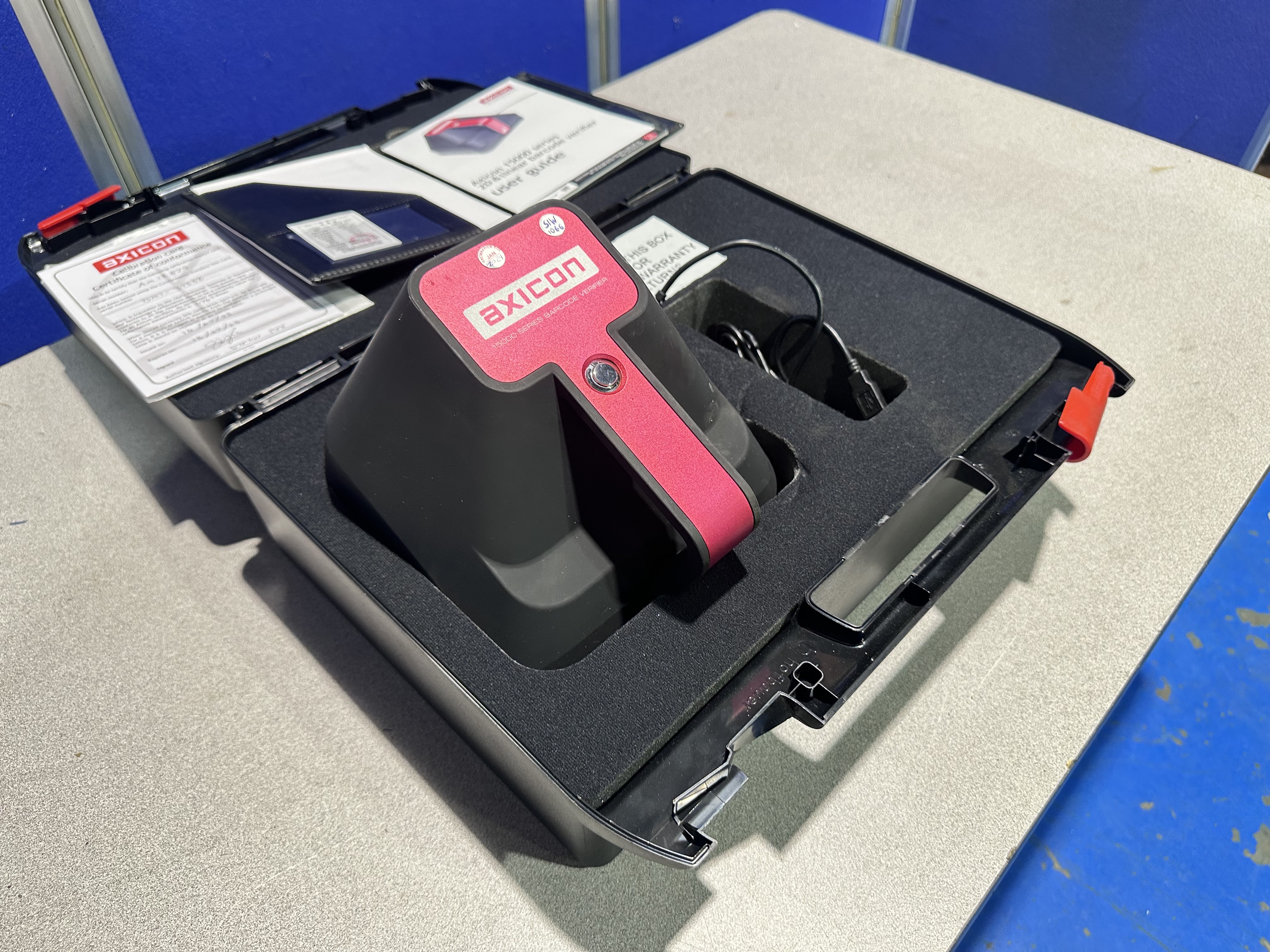 Axicon 15000 Series Barcode Verifier, Model 15500V7