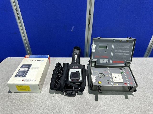 Seaward Portable Appliance Check, 1 x PAC 1500Xi, (1) x PAC 500