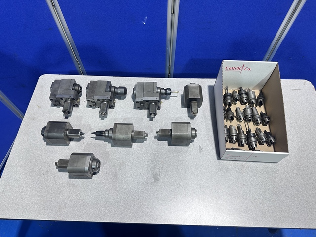 VDI40 Driven Lathe Tool Holders with Interchangeable Kennametal Tool Holders