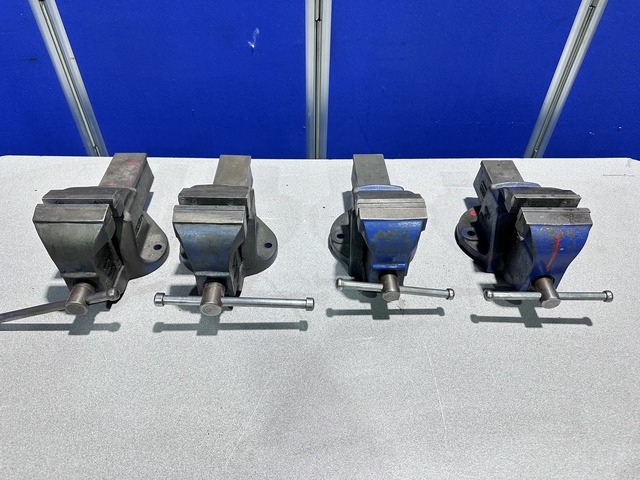 (4) x No. 3 Bench Vices