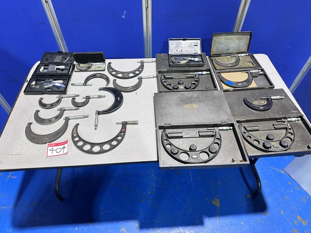 Qty of Micrometers (Various Sizes)