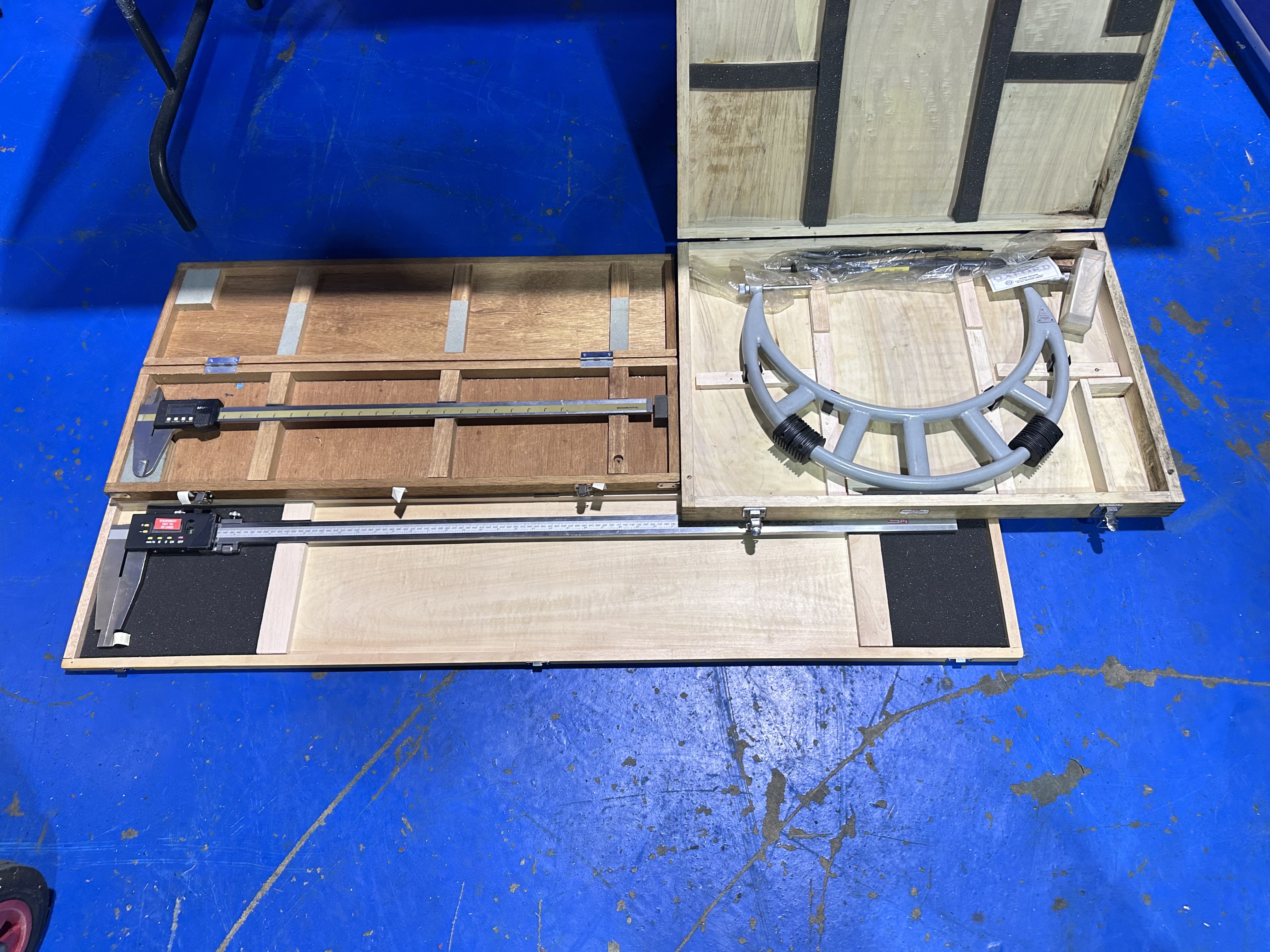 Qty of Micrometers, Verniers & Setting Bars (Various Sizes)