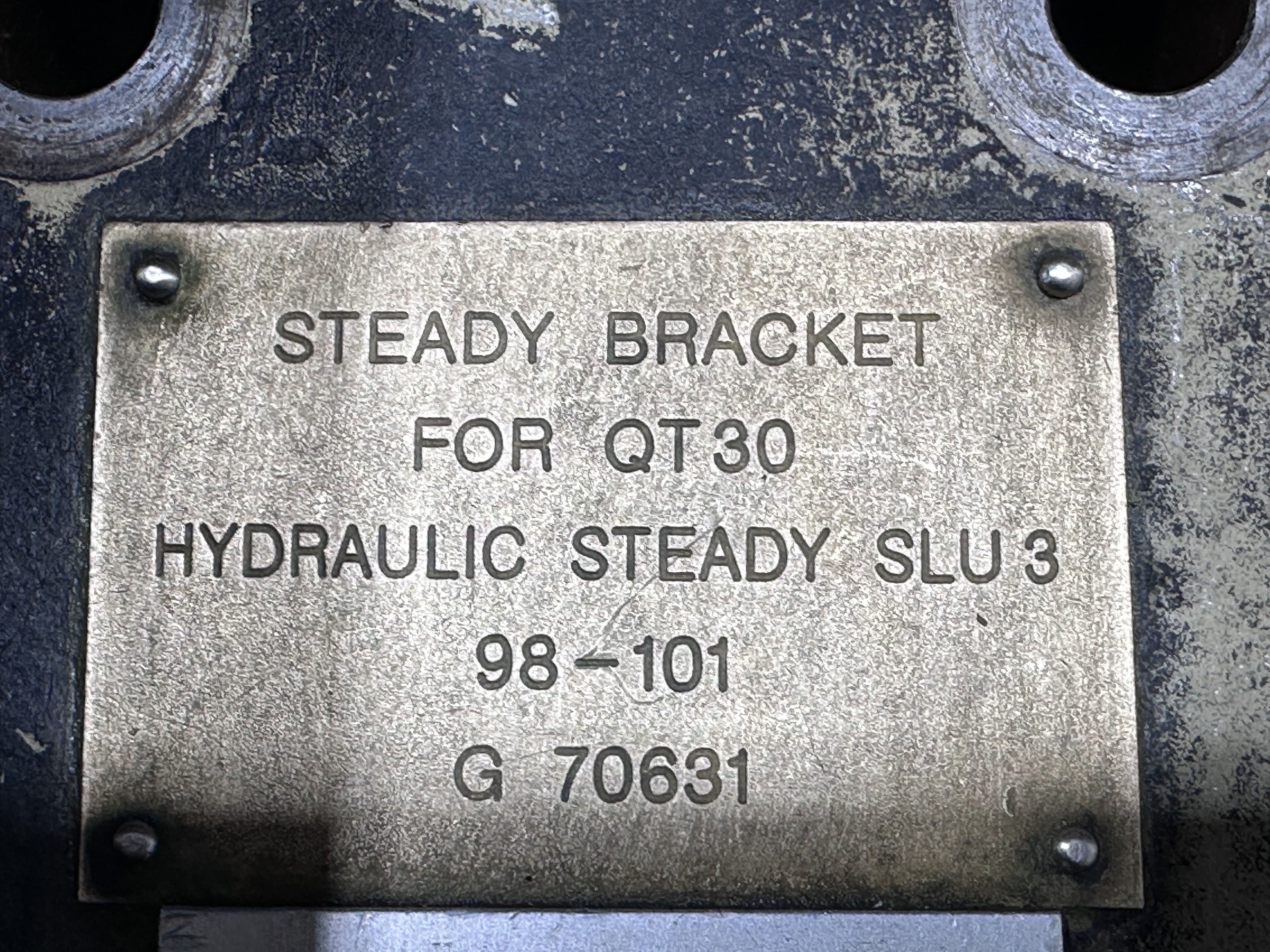 SMW Hydraulic Steady for Mazak QT30 Lathe