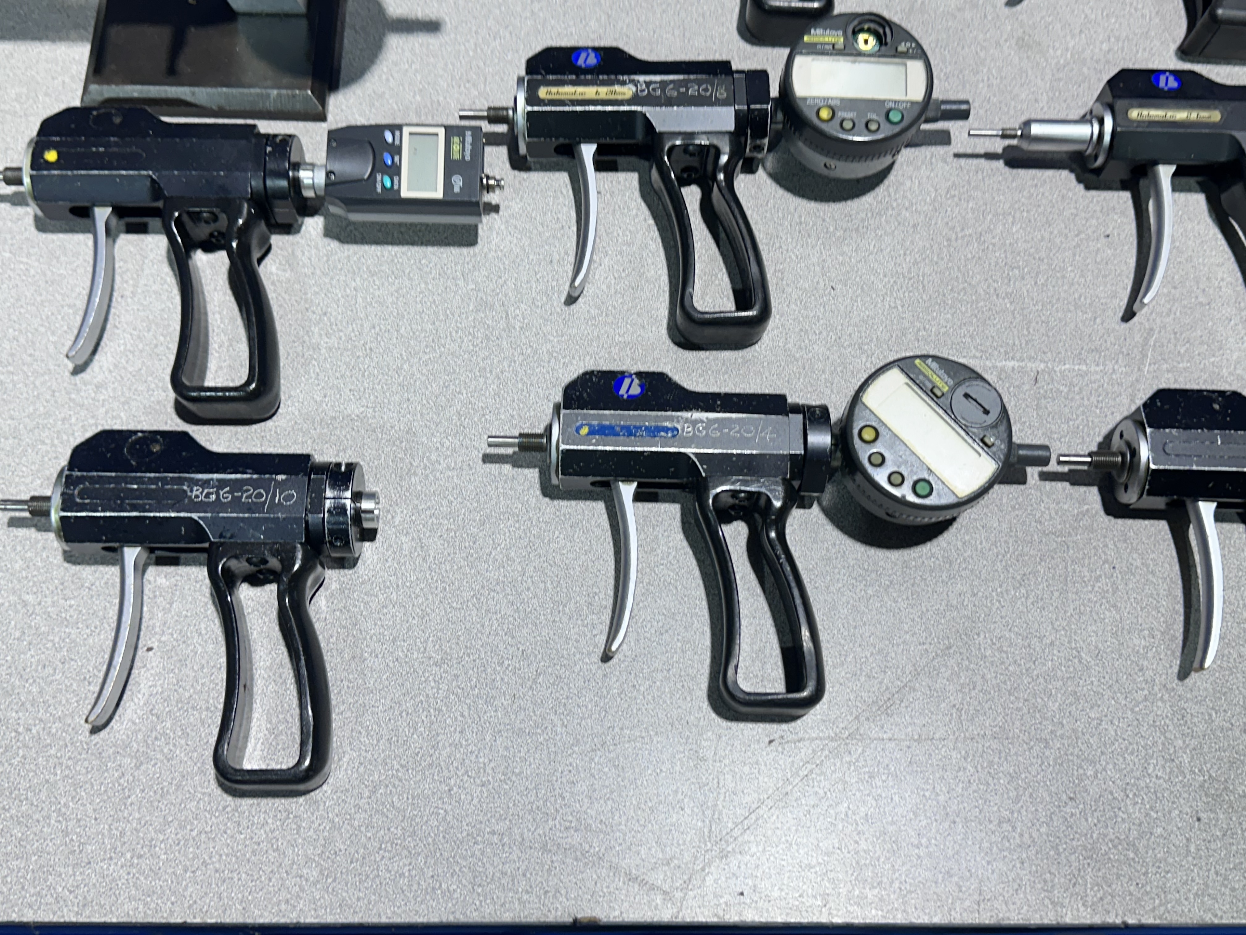 Qty of Bowers Holematic Gauges (Various Sizes)