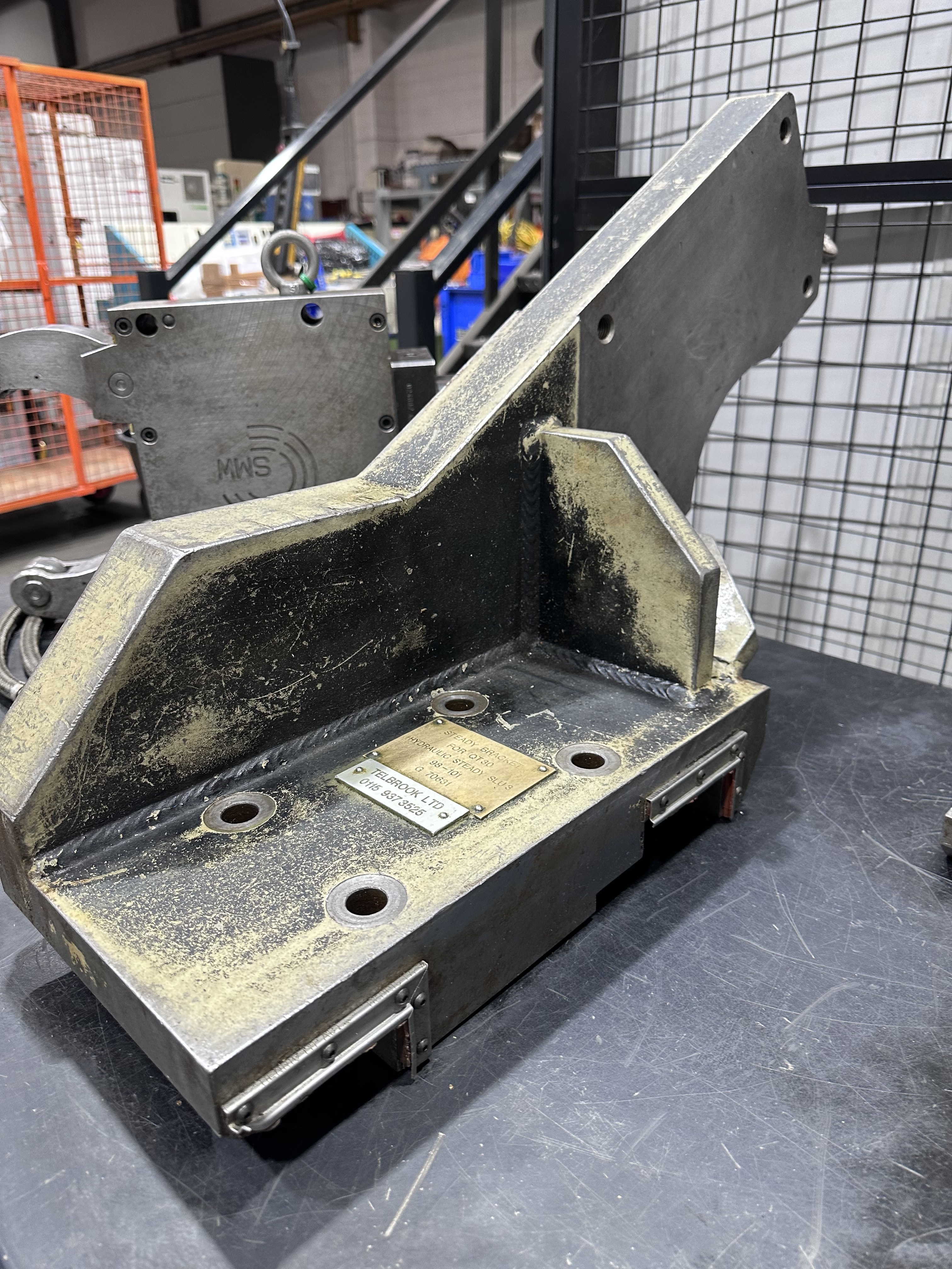 SMW Hydraulic Steady for Mazak QT30 Lathe