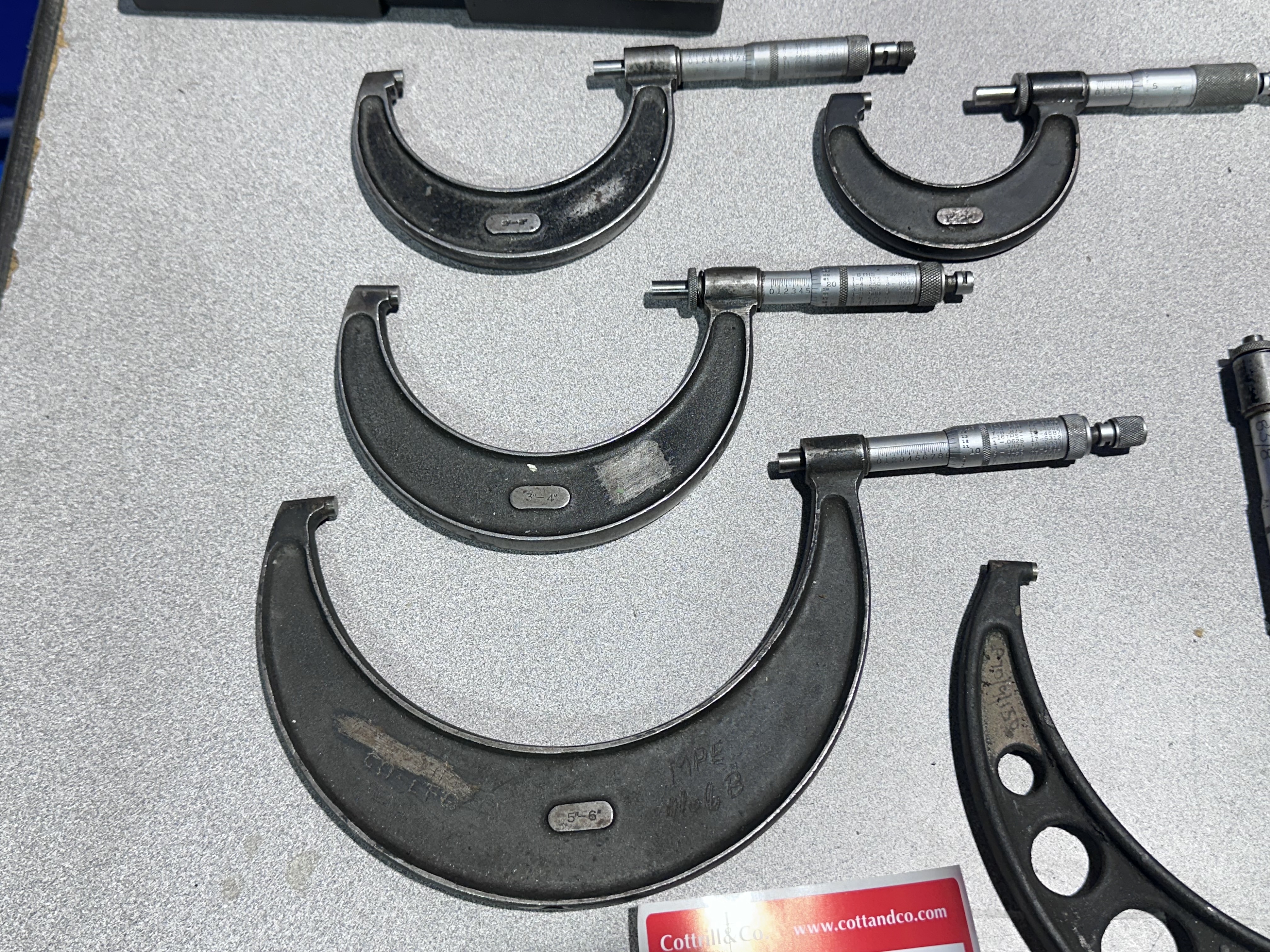 Qty of Micrometers (Various Sizes)