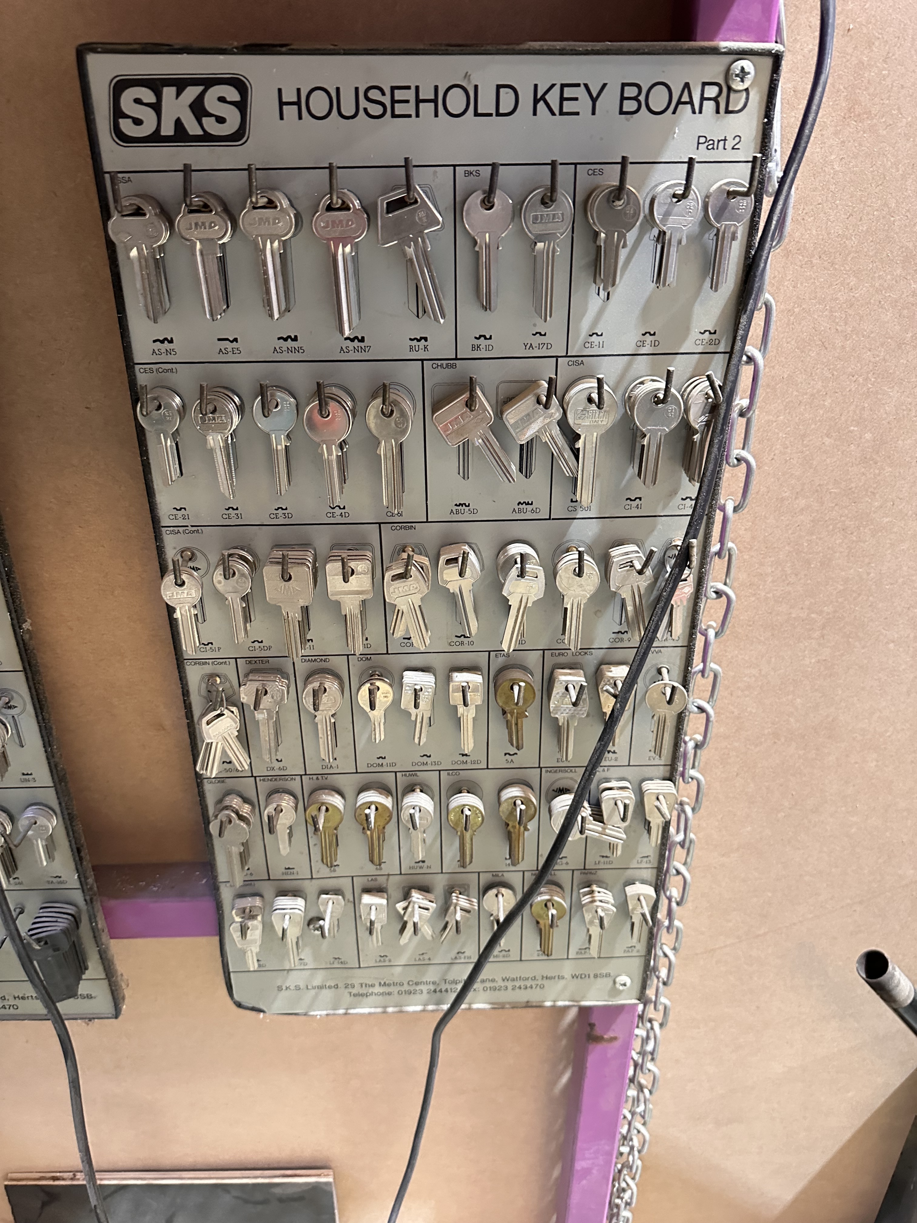 Silca Rekord Plus Key Cutting Machine 