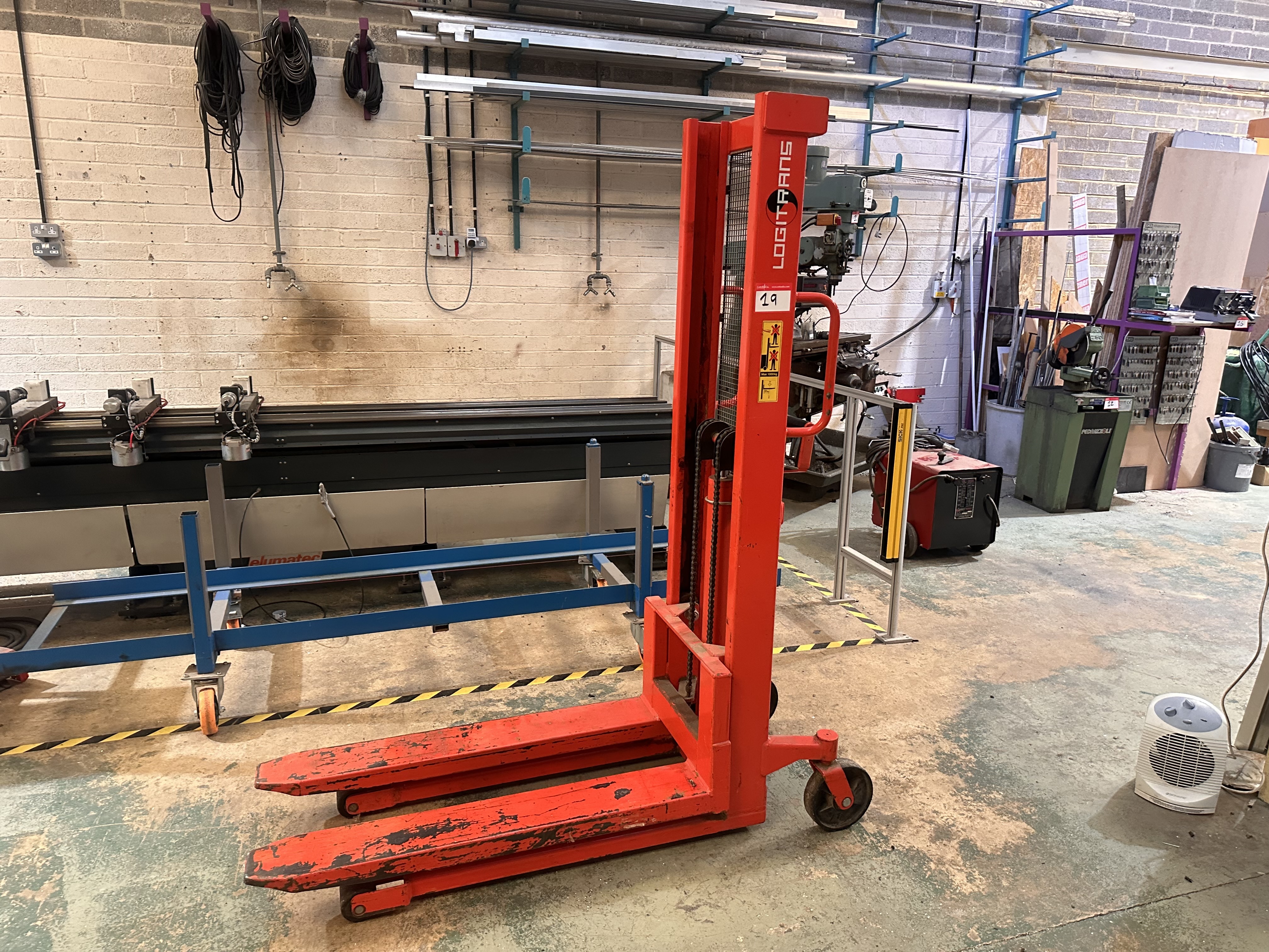 Logitrans HS1000/1600 High Lift Pallet Truck