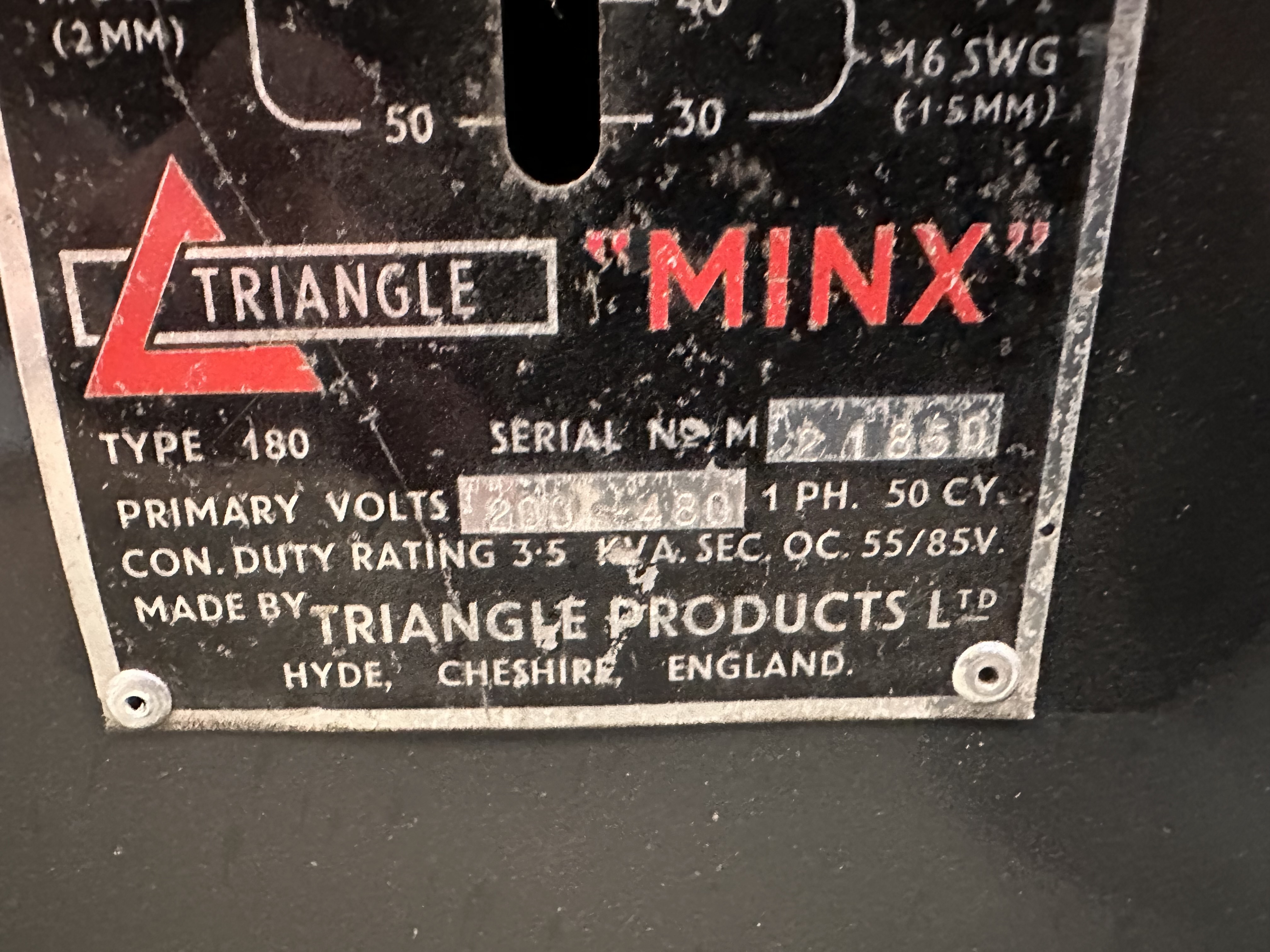 Triangle Minx Arc Welder 