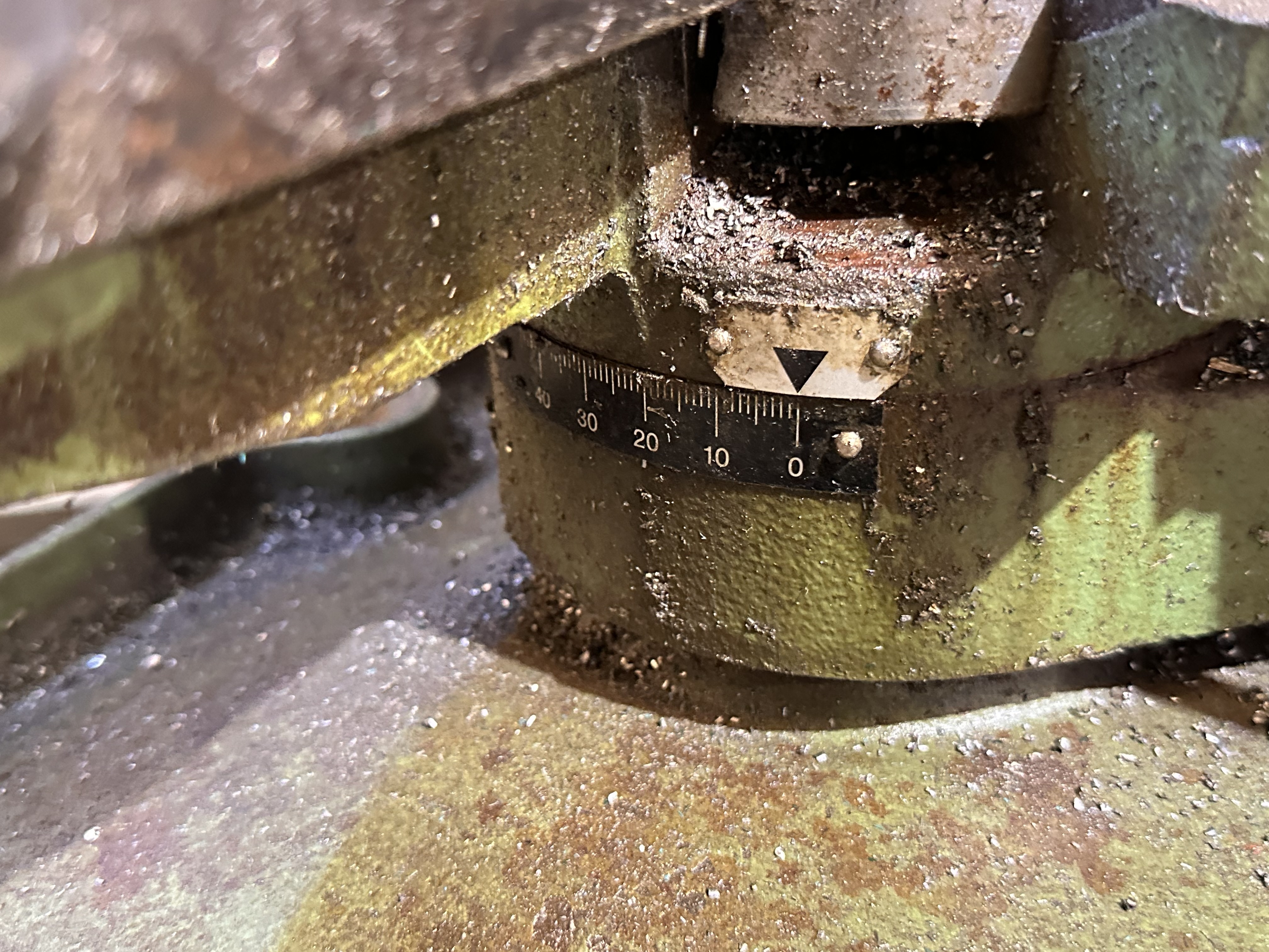 Pedrazzoli Brown 250 Pull Down Saw