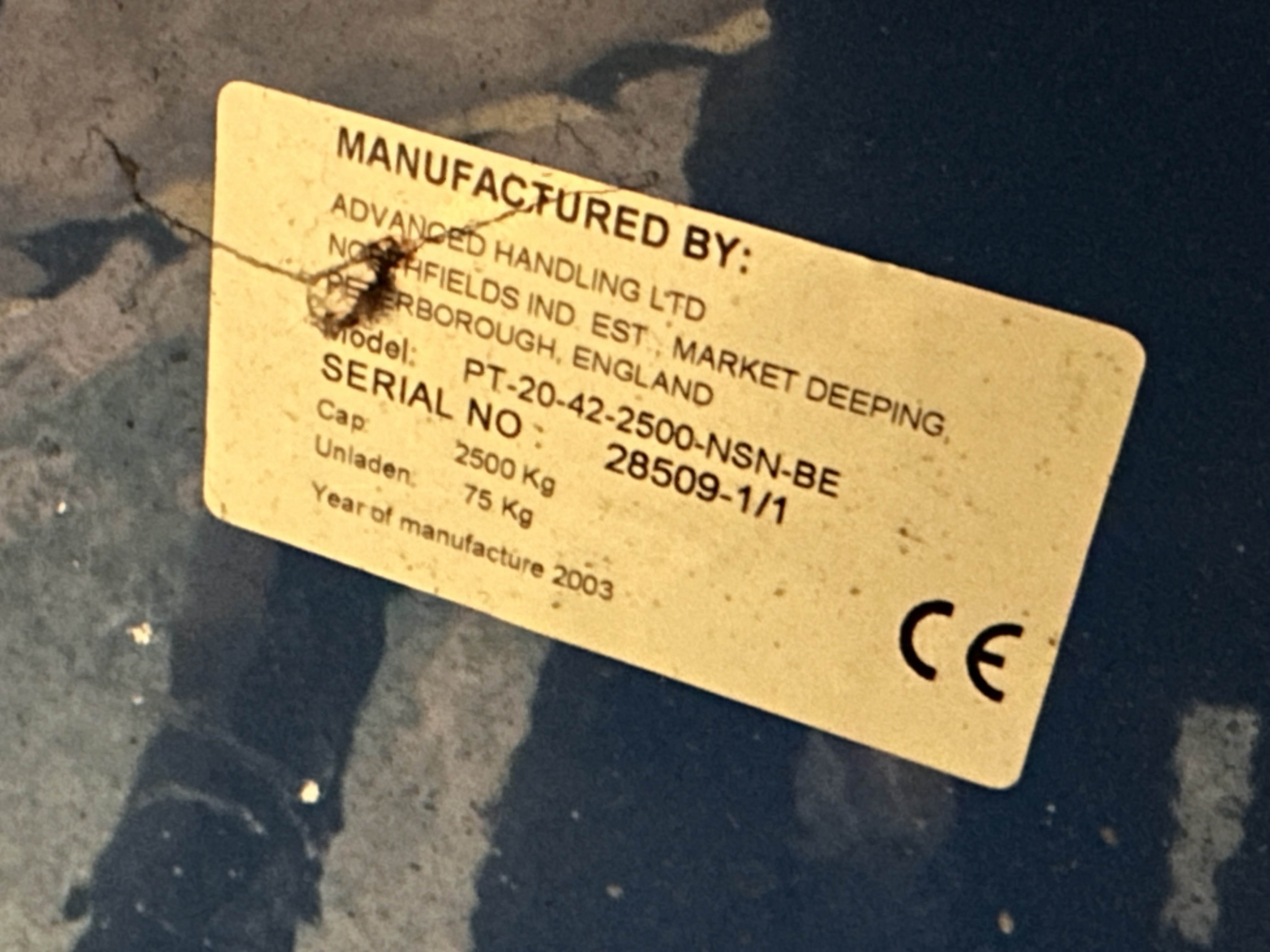 Brit Truck Pallet Truck