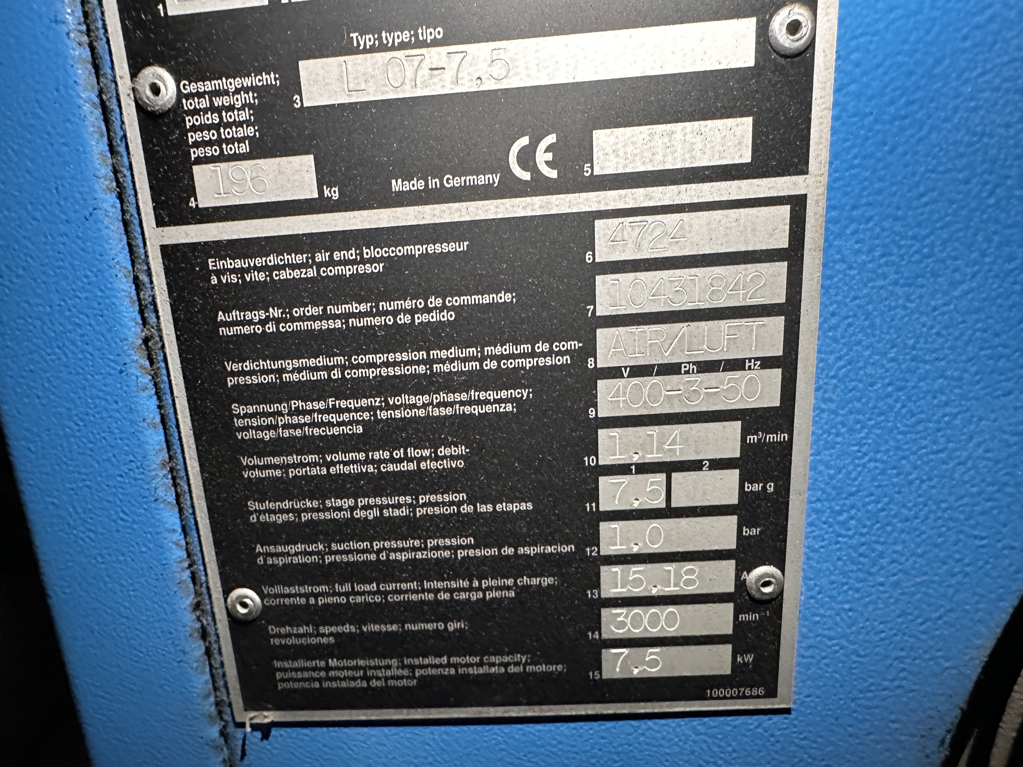 Rednal Pneumatics Air Receiver