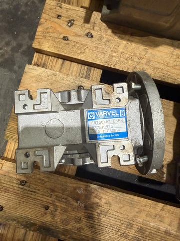 Various Varvel Gearboxes to be used with motors for drying belts