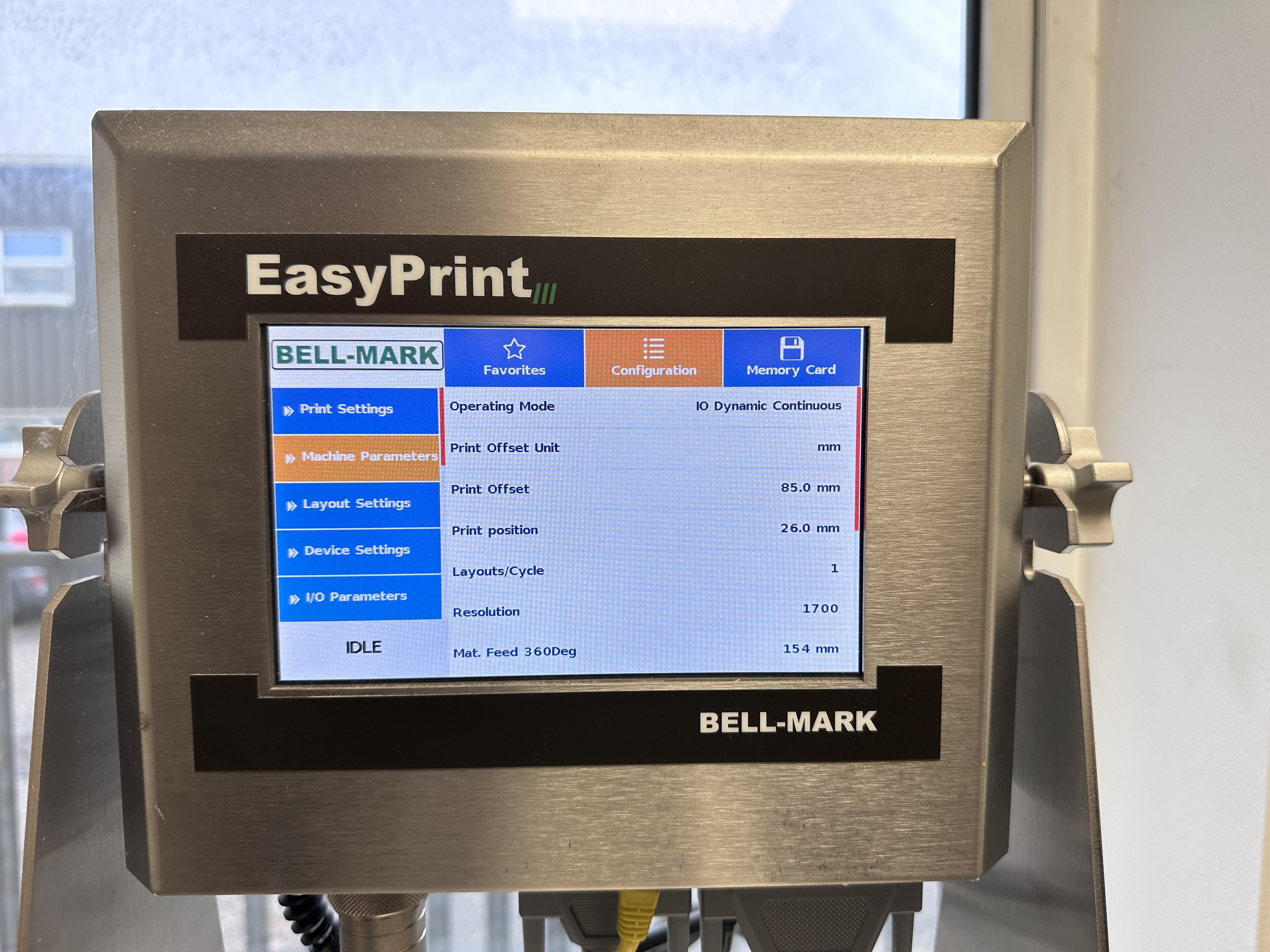 Bell-Mark Thermal Printer RF Pouch Printer